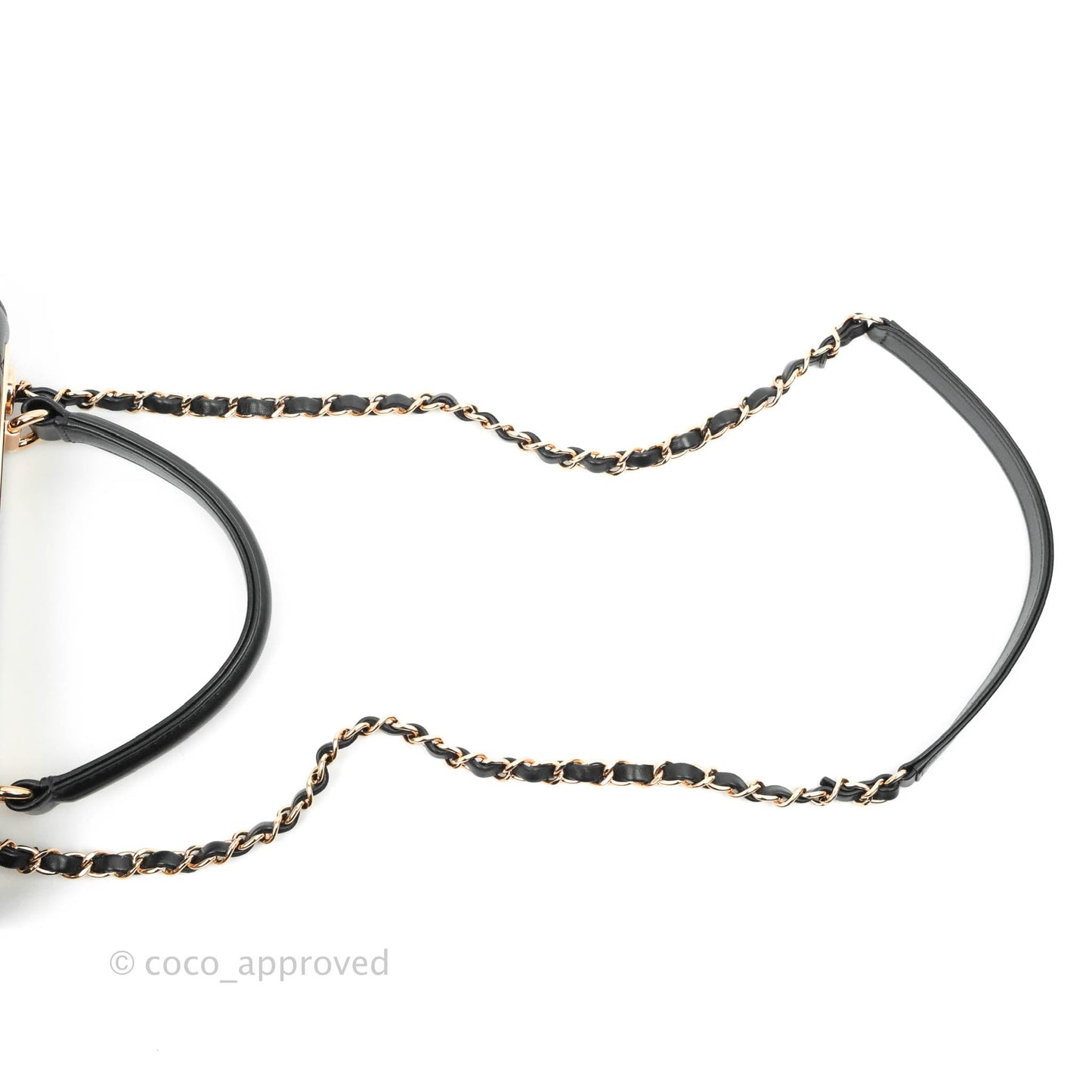 Chanel Trendy CC Small Black Lambskin Rose Gold Hardware