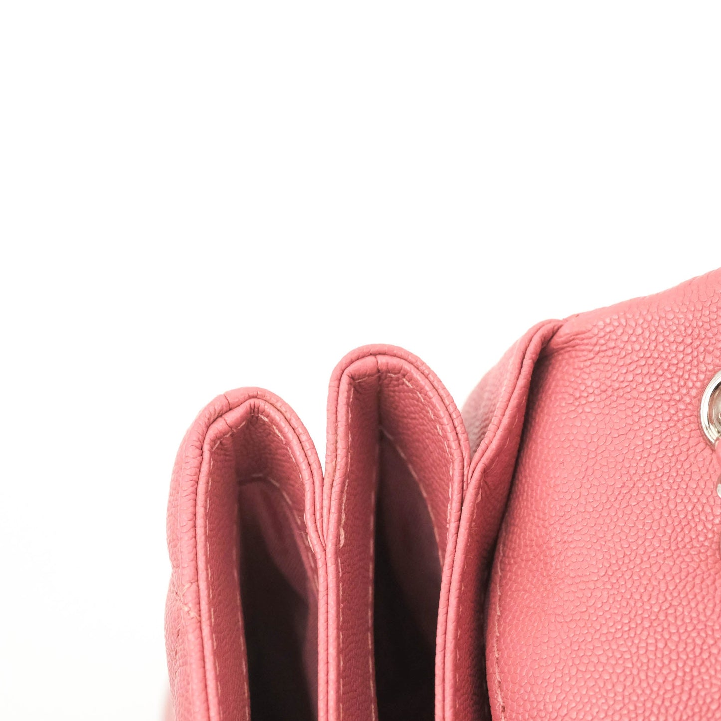 Chanel Caviar Quilted Small Urban Companion Flap Bag Pink Silver Hardware