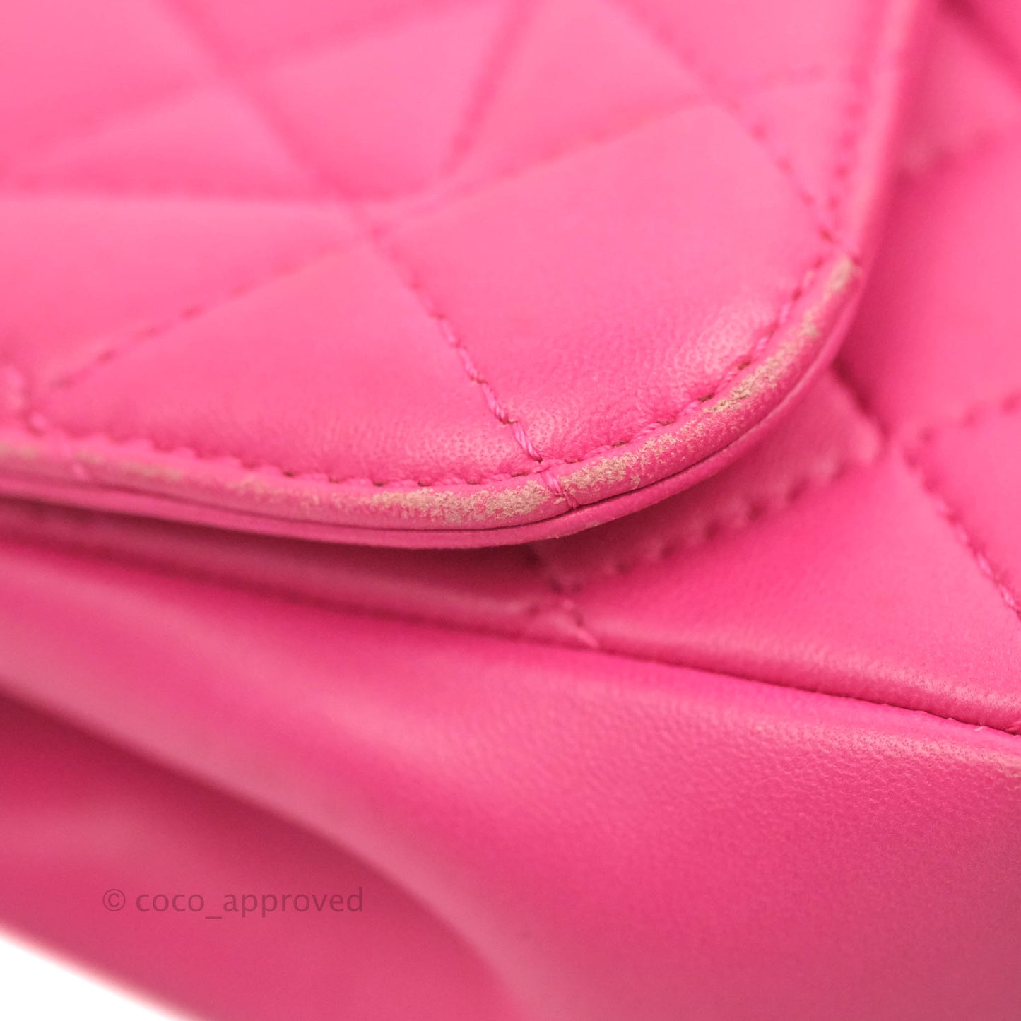 Chanel Quilted Small Flap Pink Lambskin Matte Gold Hardware