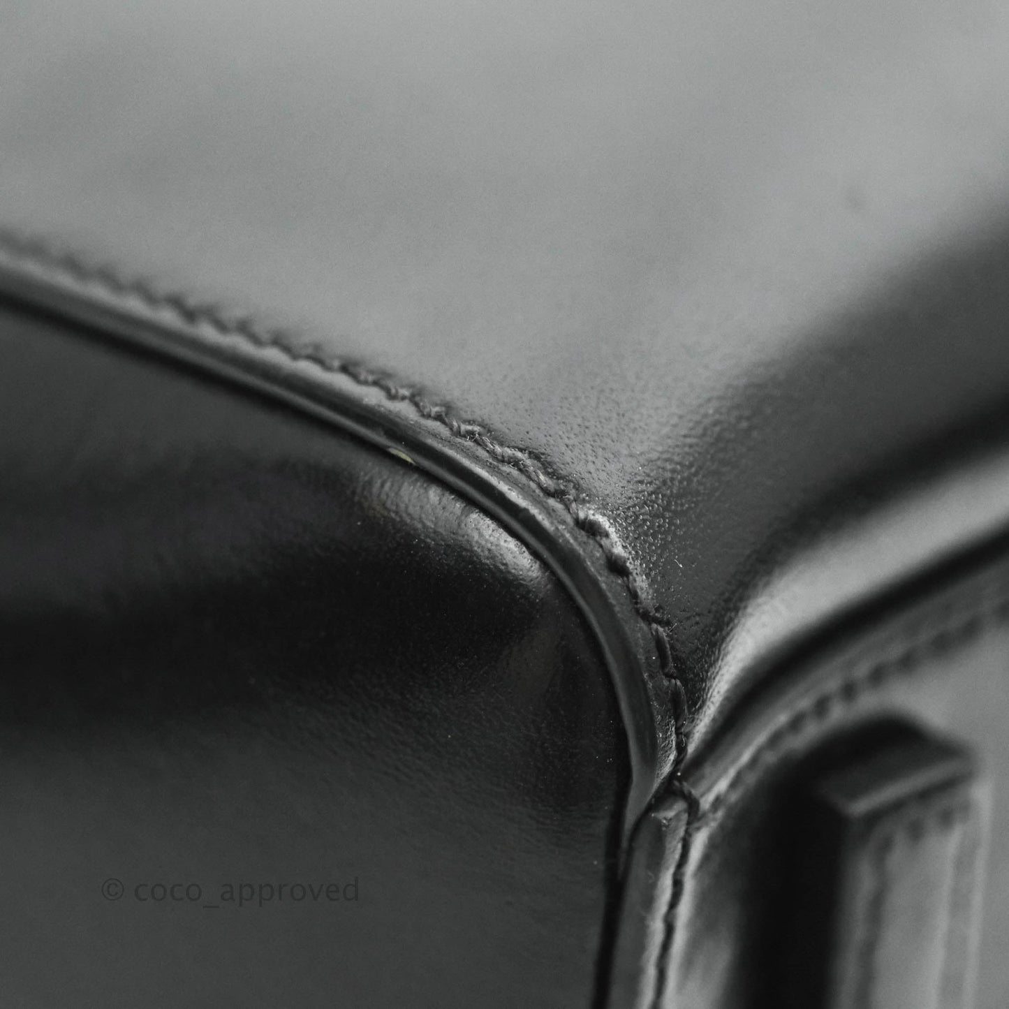 Givenchy Antigona Black Glazed Calfskin Silver Hardware