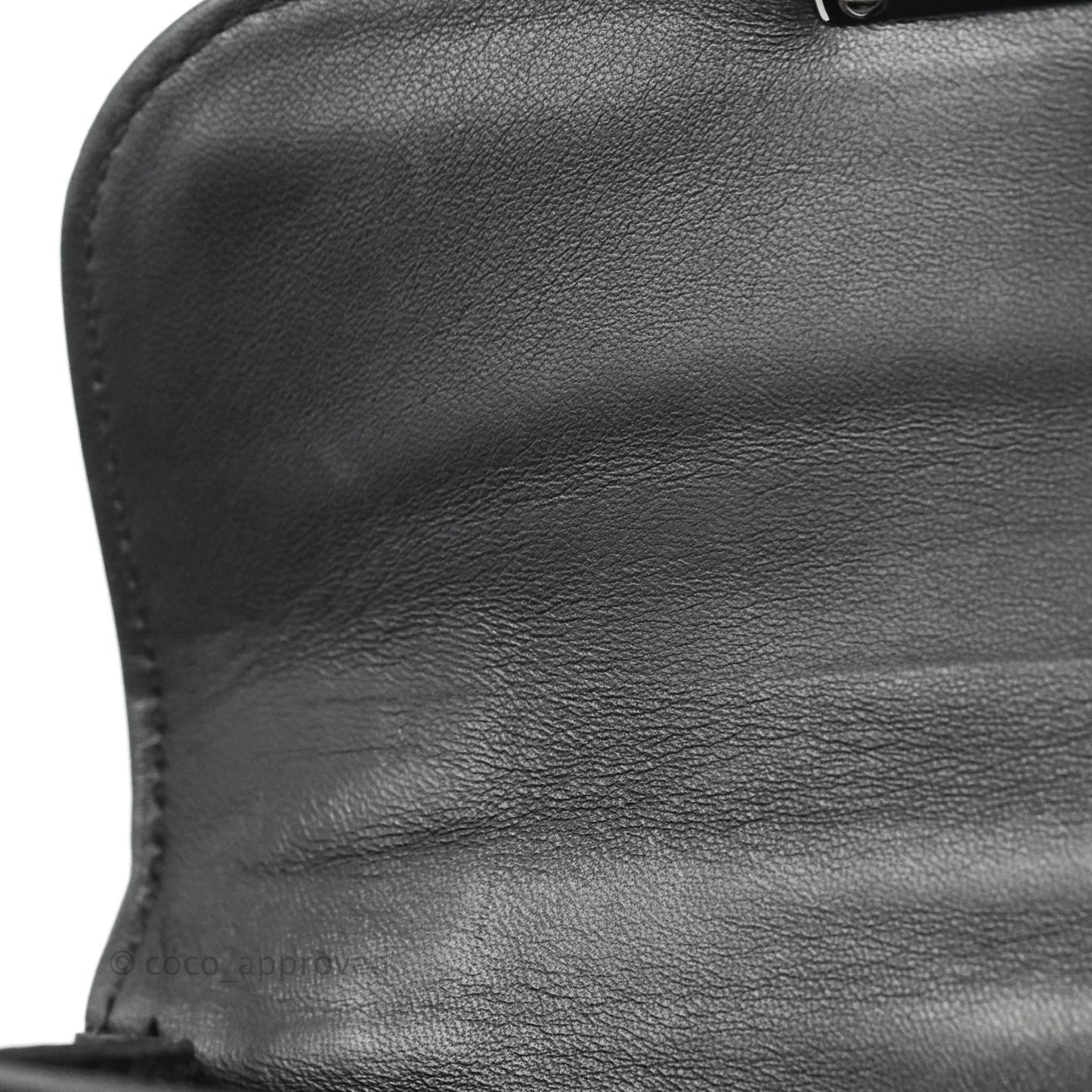 Valentino Vitello Small Glam Lock Rockstud Flap So Black