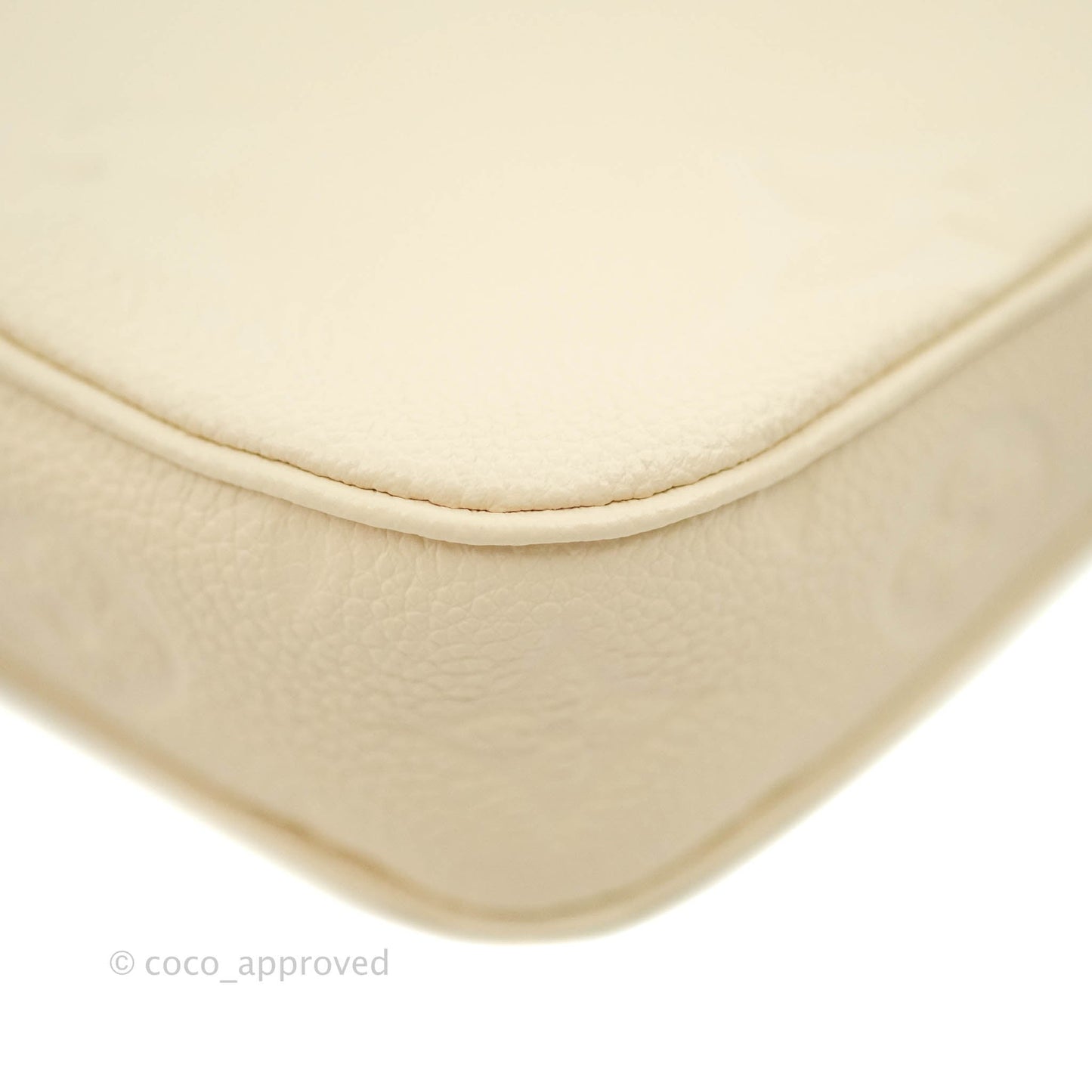 Louis Vuitton Multi Pochette Accessories Monogram Empreinte in Cream