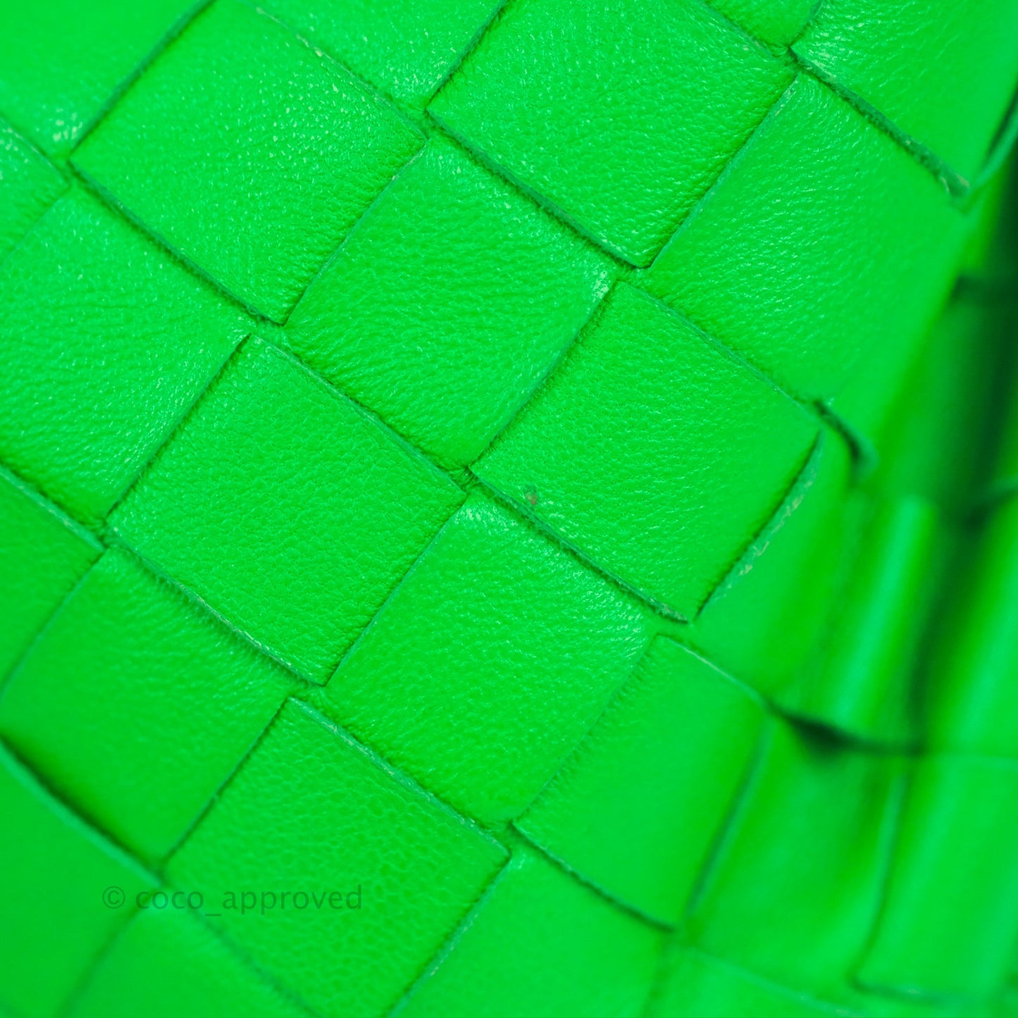 Bottega Veneta Mini Jodie Bag Green Intrecciato Lambskin
