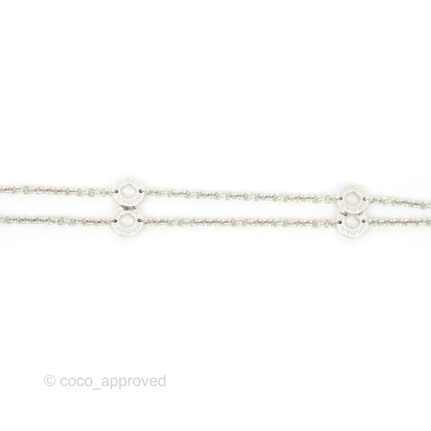 Bvlgari B.Zero1 Pendant Necklace White Gold