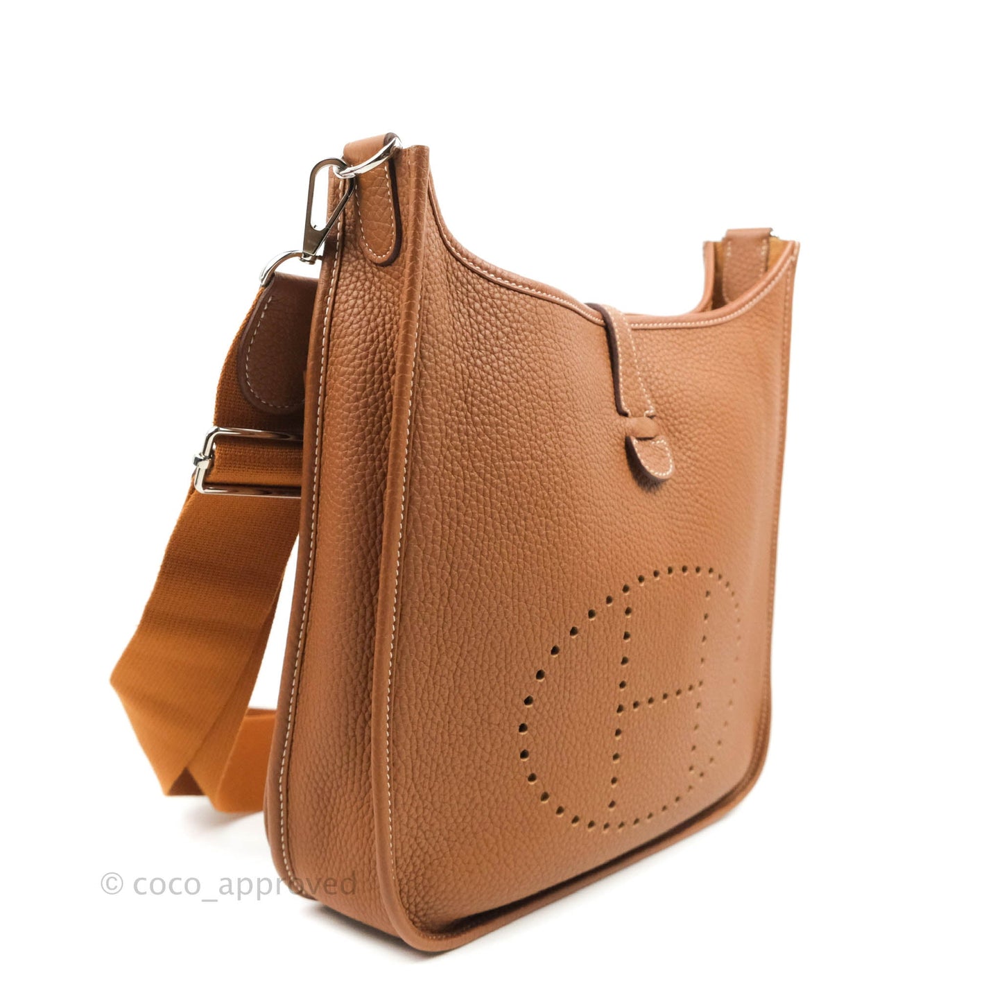 Hermes Evelyne III 29 Gold Clemence Palladium Hardware