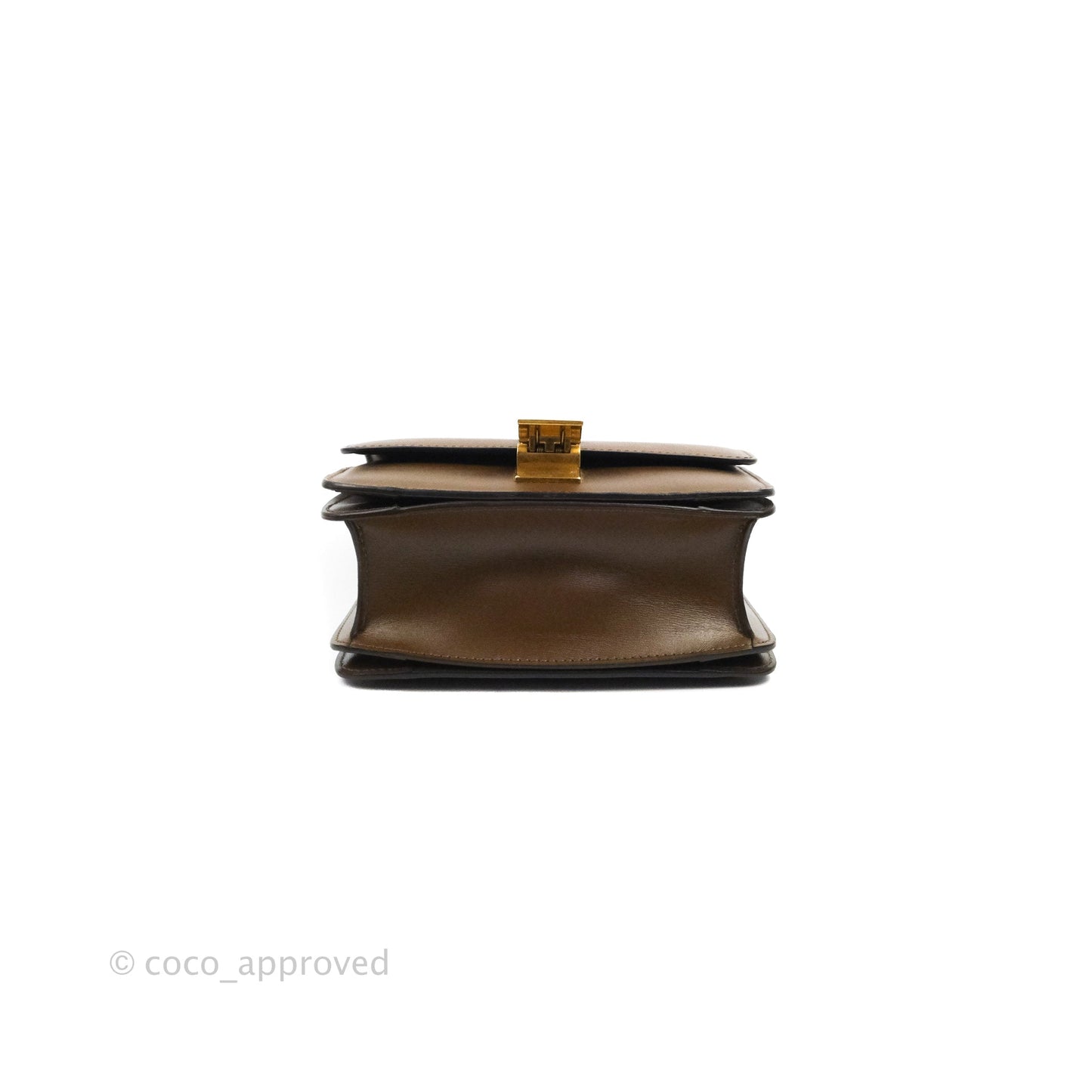 Celine Small Classic Box Flap Caramel Calfskin