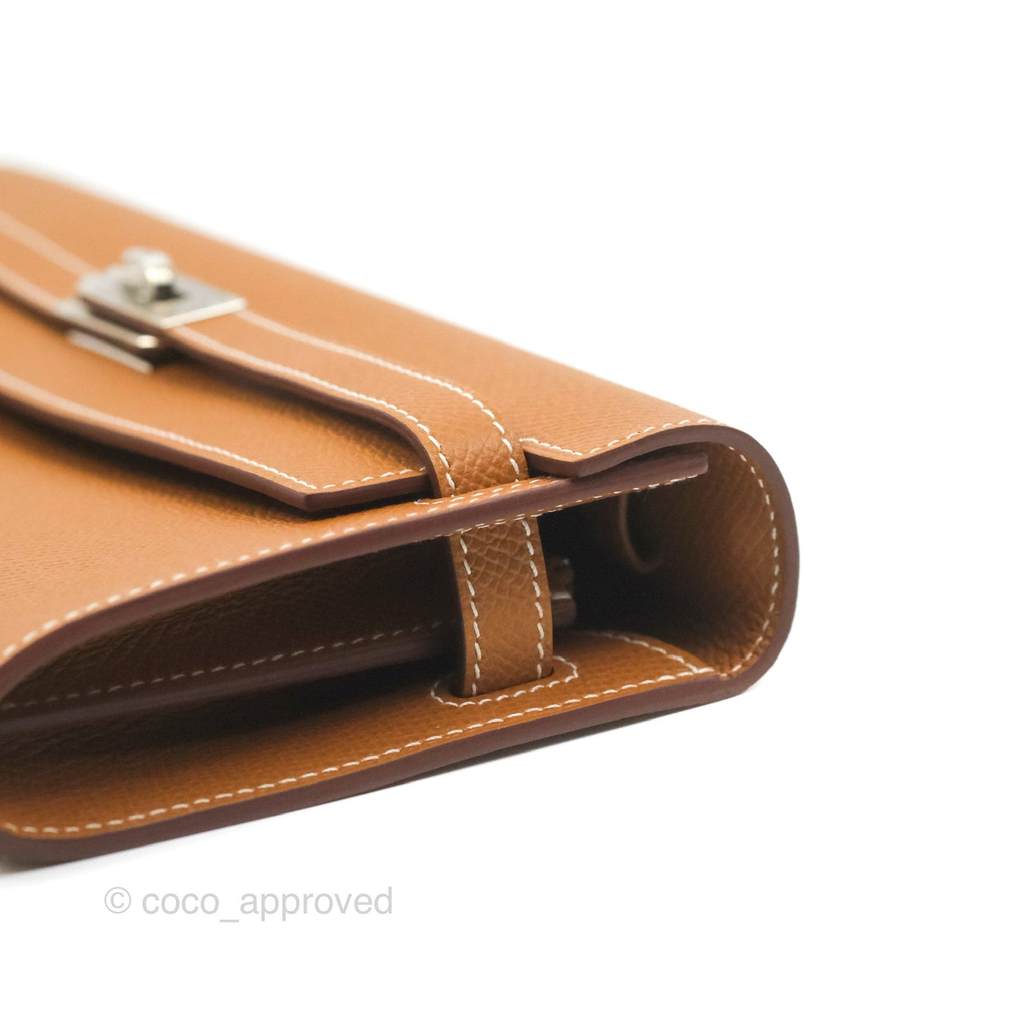 Hermès Kelly To Go Wallet Gold Epsom Palladium Hardware