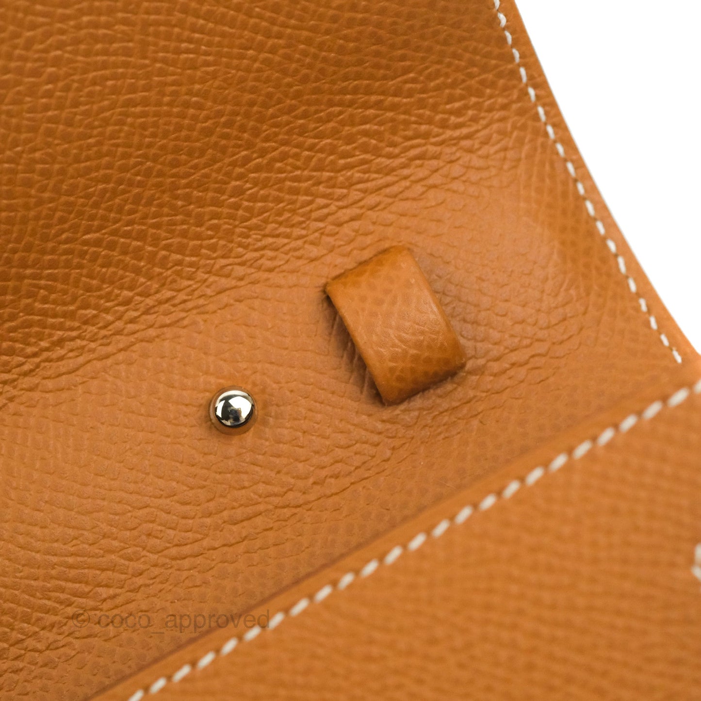 Hermès Kelly To Go Wallet Gold Epsom Palladium Hardware