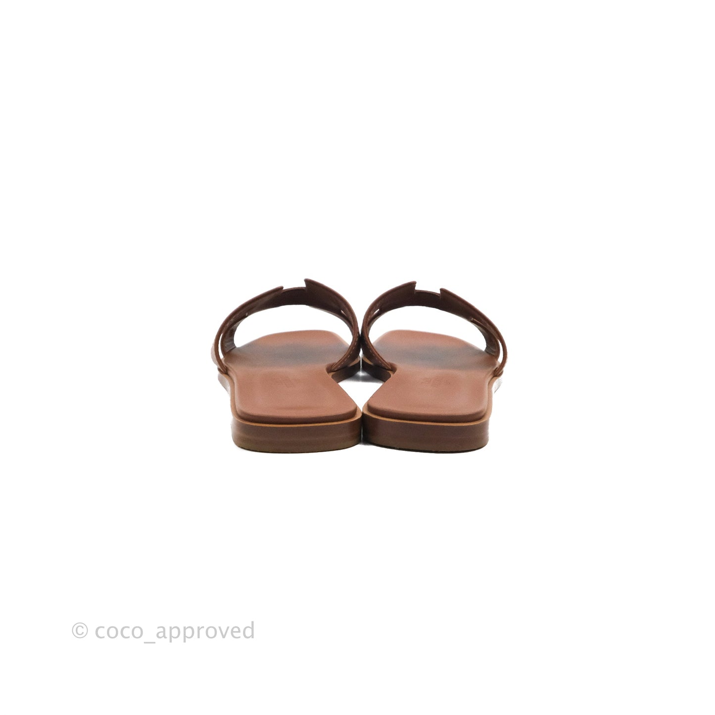 Hermès Oran Sandals in Gold Size 36.5