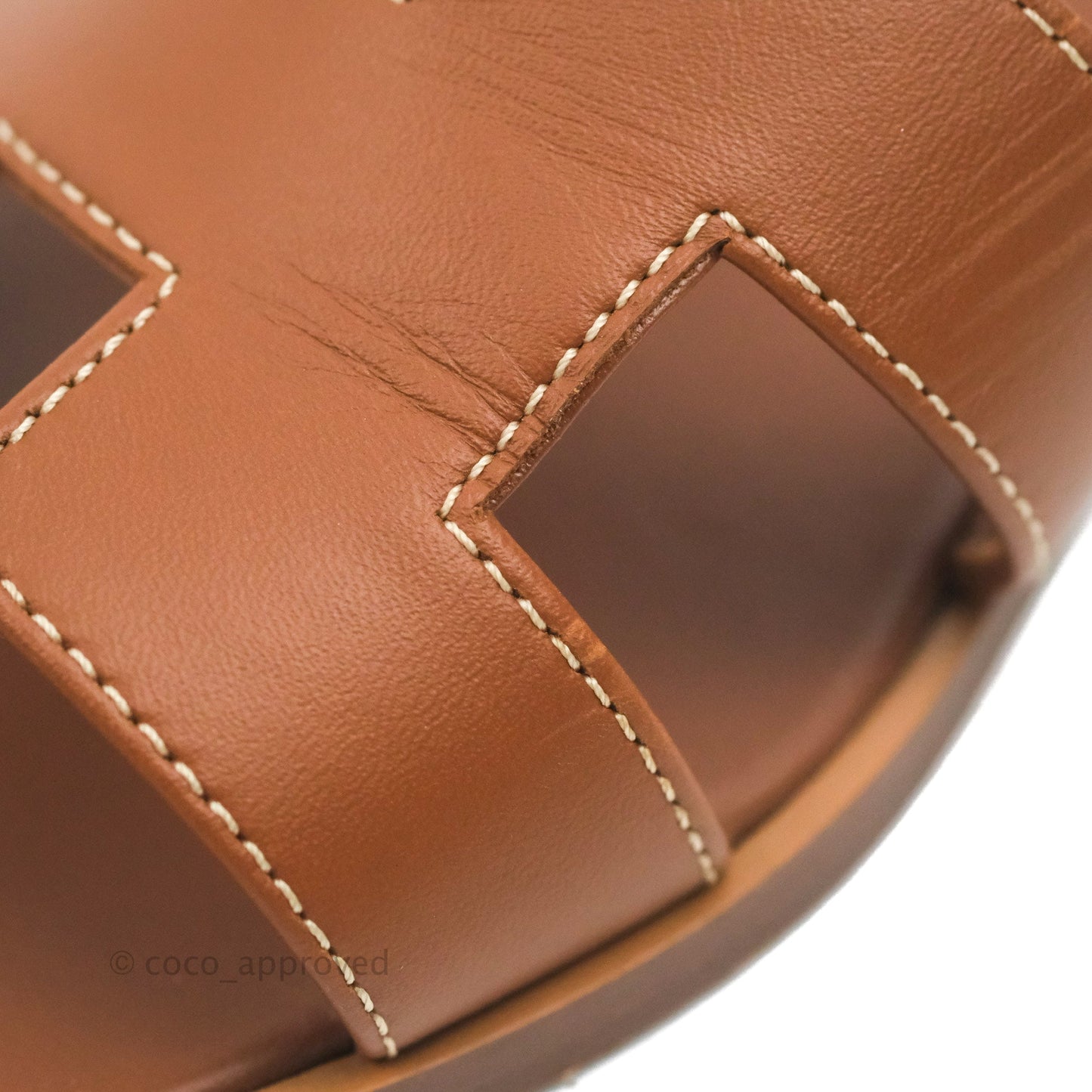 Hermès Oran Sandals in Gold Size 36.5