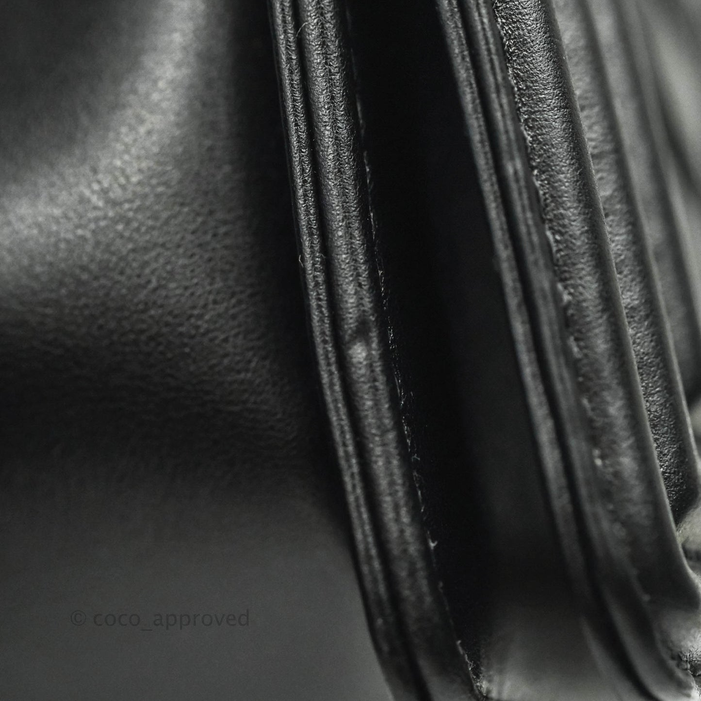 Chanel Small Boy Black Calfskin Aged Gold Hardware