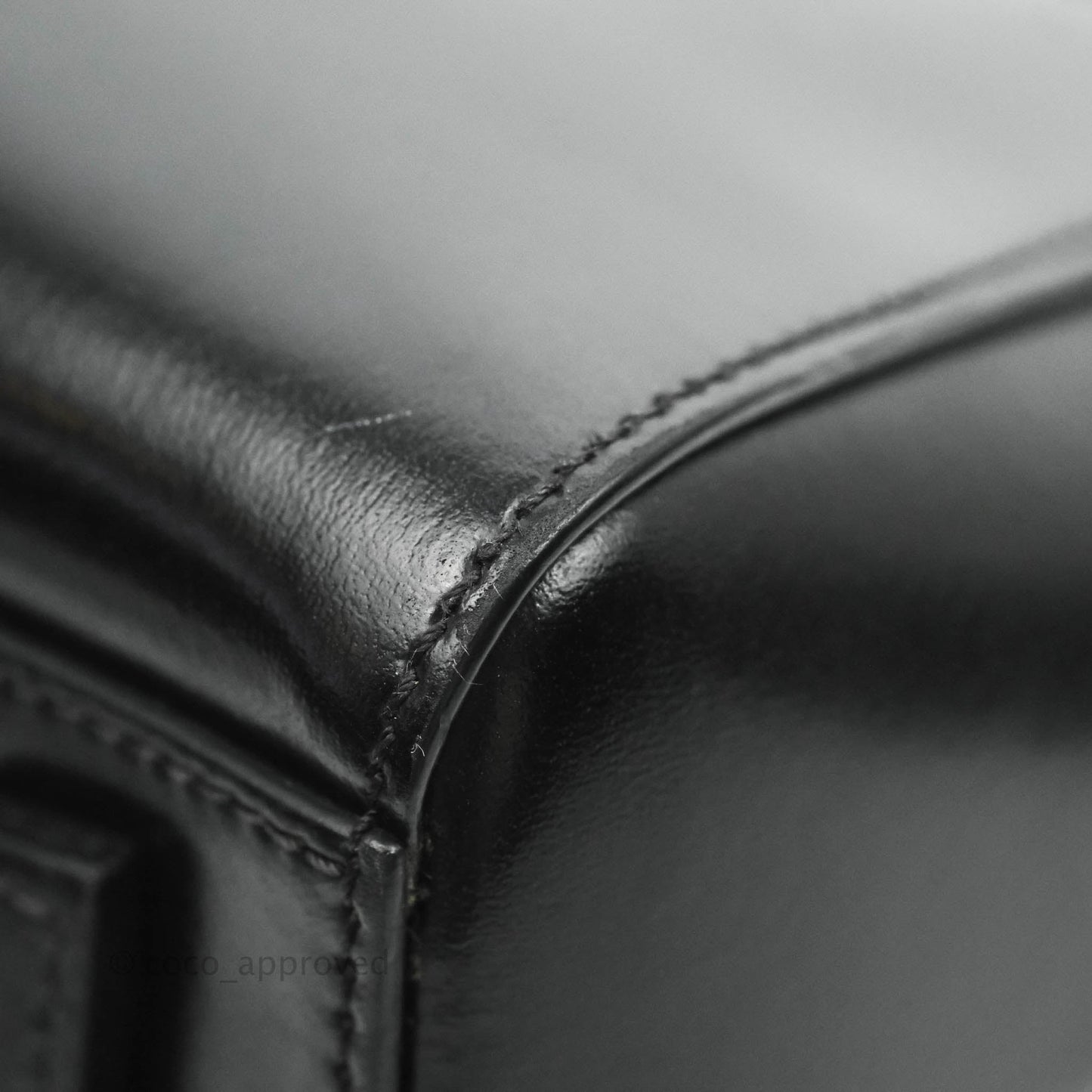 Givenchy Antigona Black Glazed Calfskin Silver Hardware
