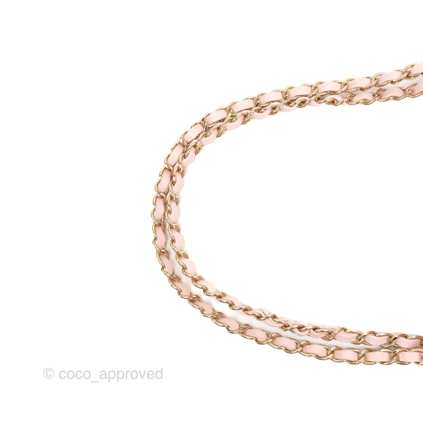 Chanel Classic M/L Medium Flap Quilted Light Pink Caviar Gold Hardware