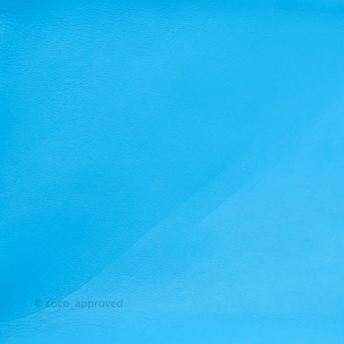 Celine Large Trio Crossbody Bag Sky Blue Lambskin Gold Hardware