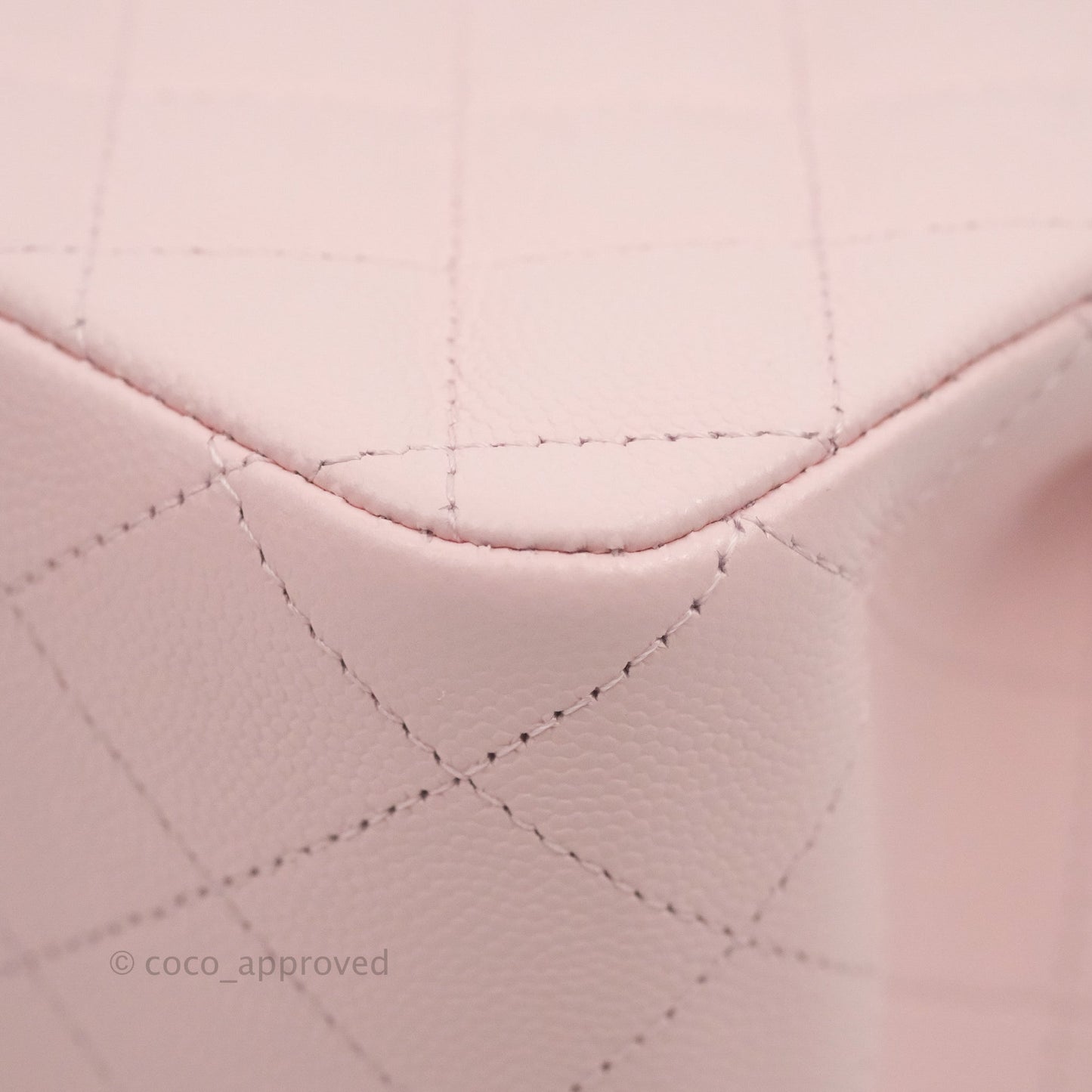 Chanel Quilted Mini Bucket Bag Light Pink Caviar Gold Hardware