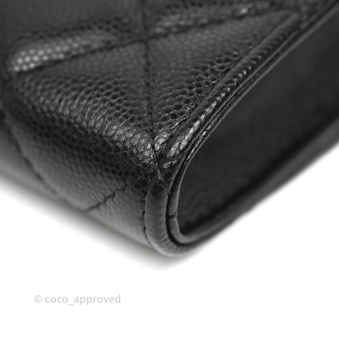 Chanel Quilted So Black Phone Holder Incognito Hardware