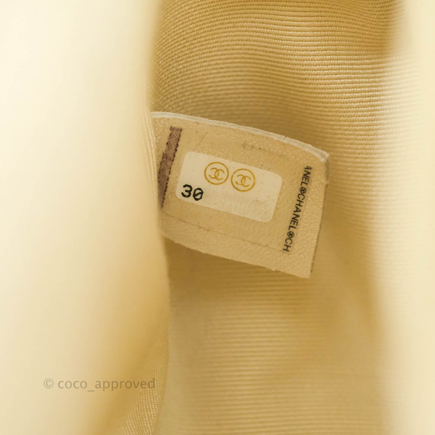 Chanel 19 Small Light Beige Lambskin Mixed Hardware 21C