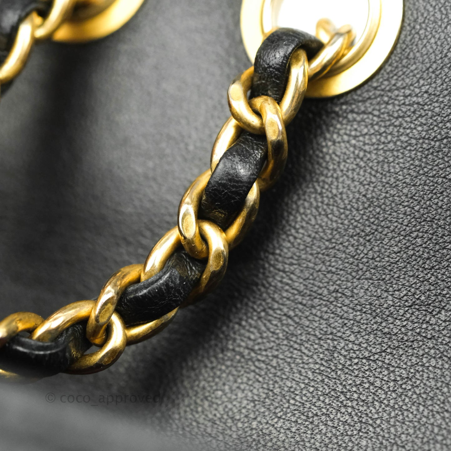 Chanel Quilted Small CC Filigree Flap Black Caviar