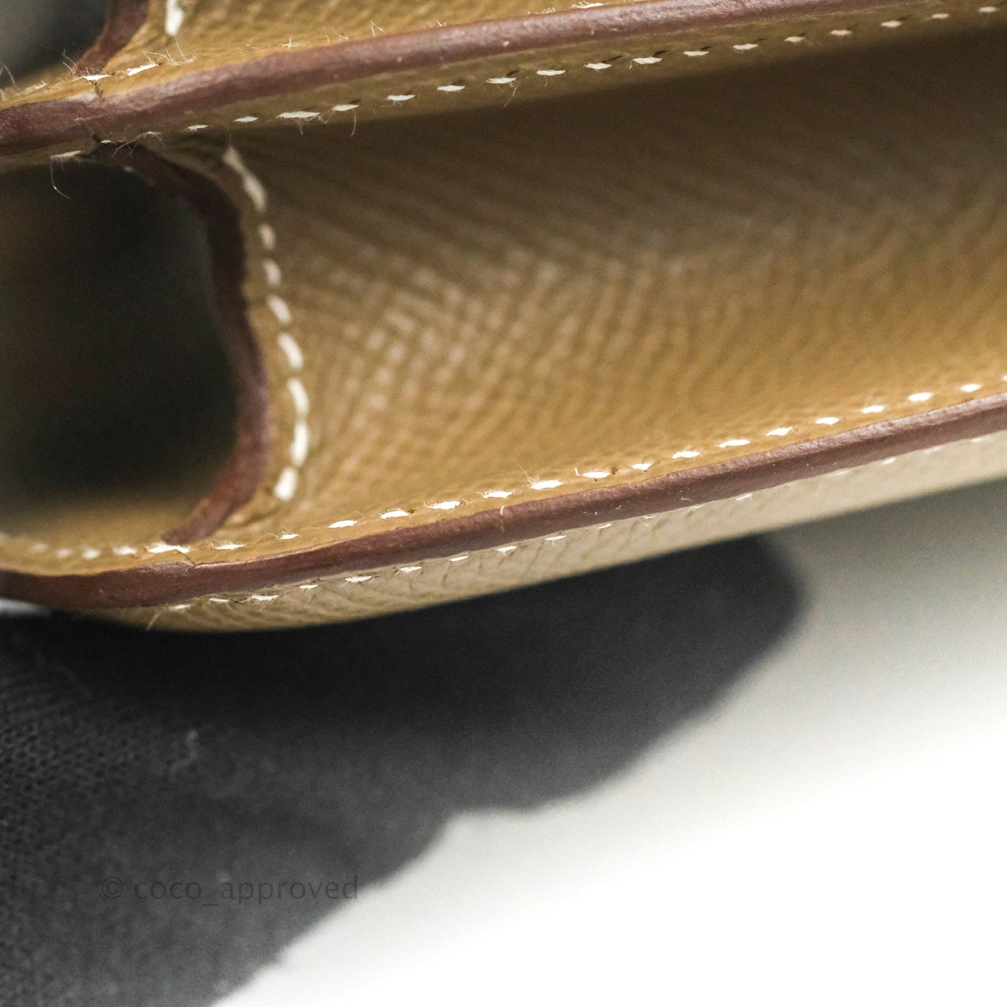 Hermès Constance Mini 18cm Etoupe Epsom Palladium Hardware