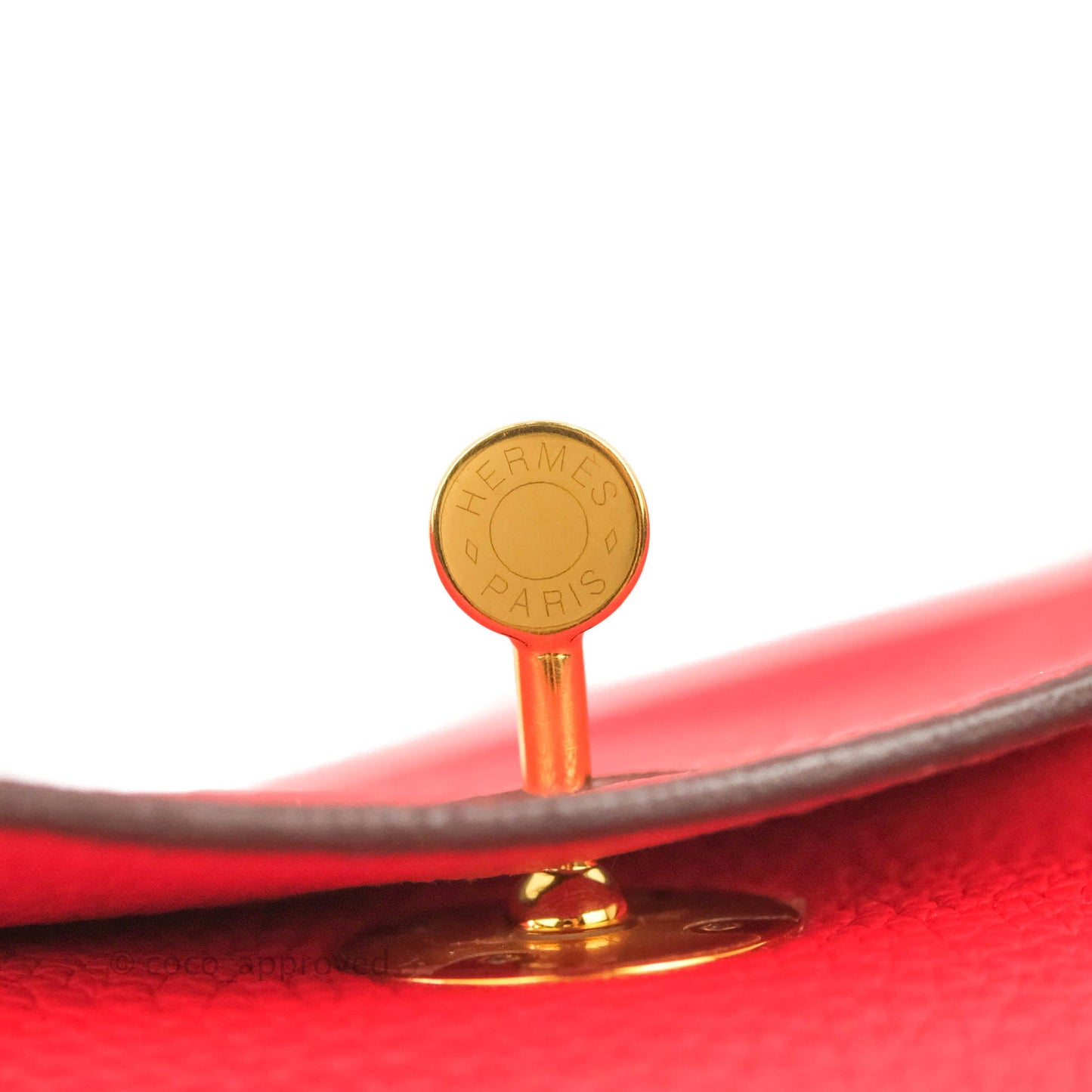 Hermès Lindy 26 Rouge de Coeur Clemence Gold Hardware