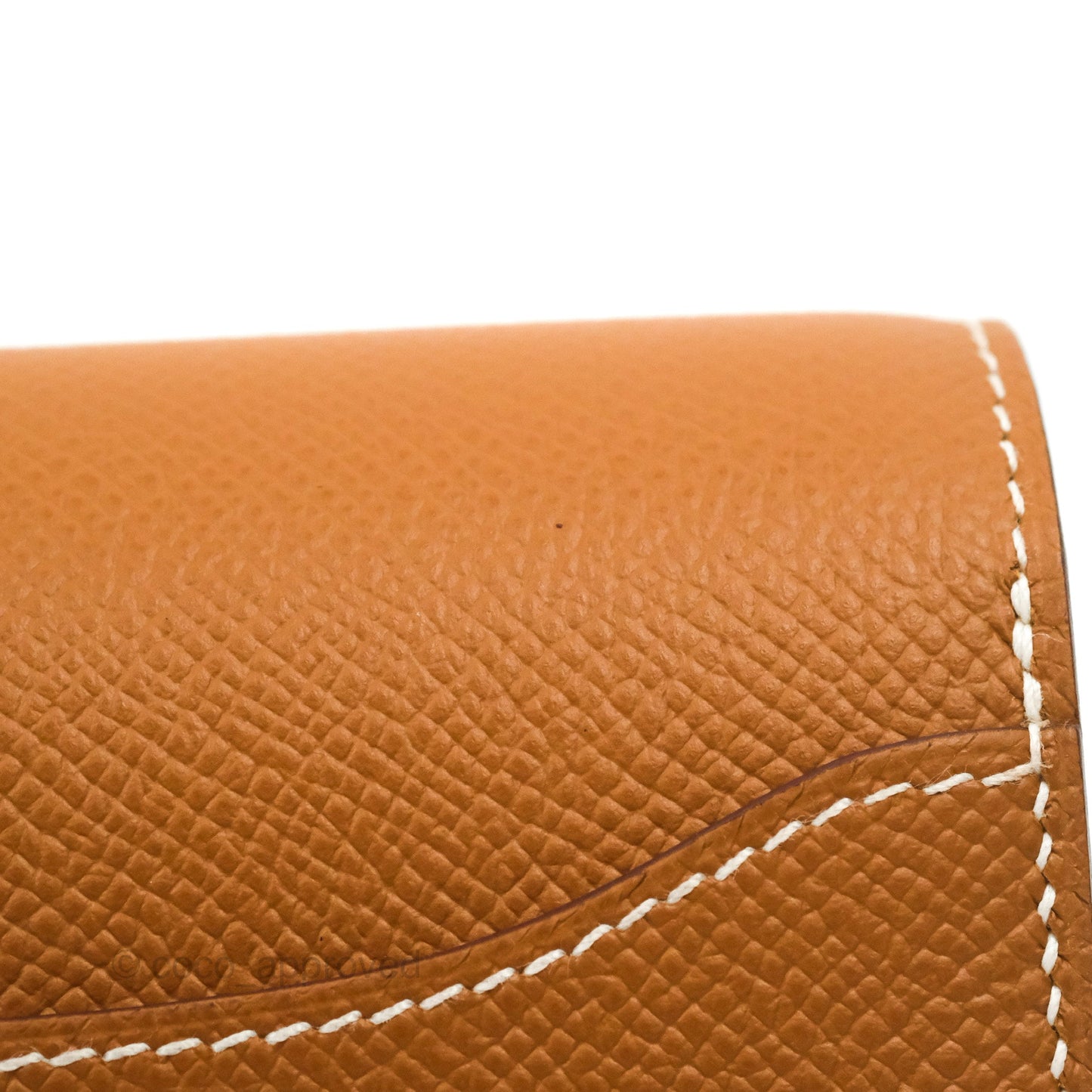 Hermès Constance Long To Go Wallet Gold Epsom Palladium Hardware