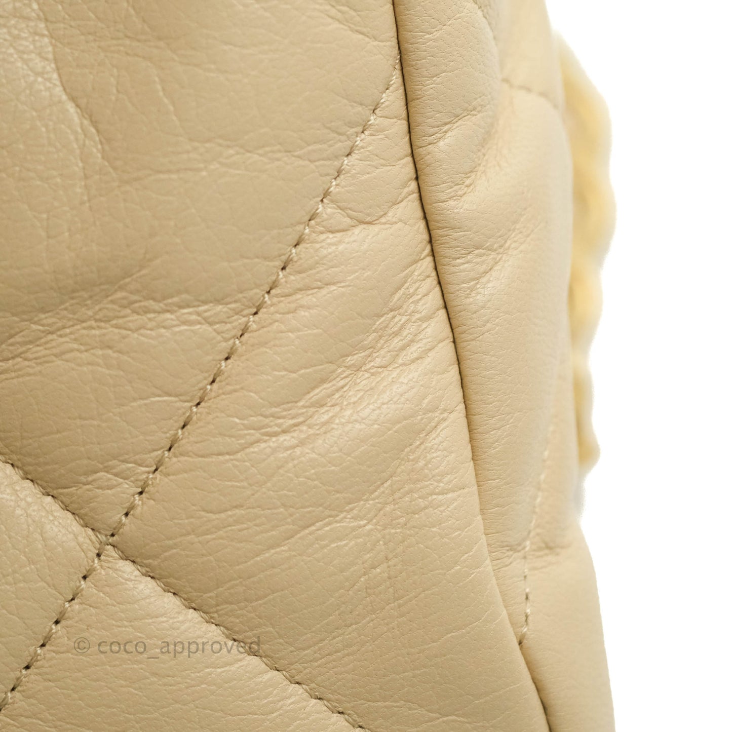 Chanel 19 Medium Beige Goatskin Mixed Hardware 20A