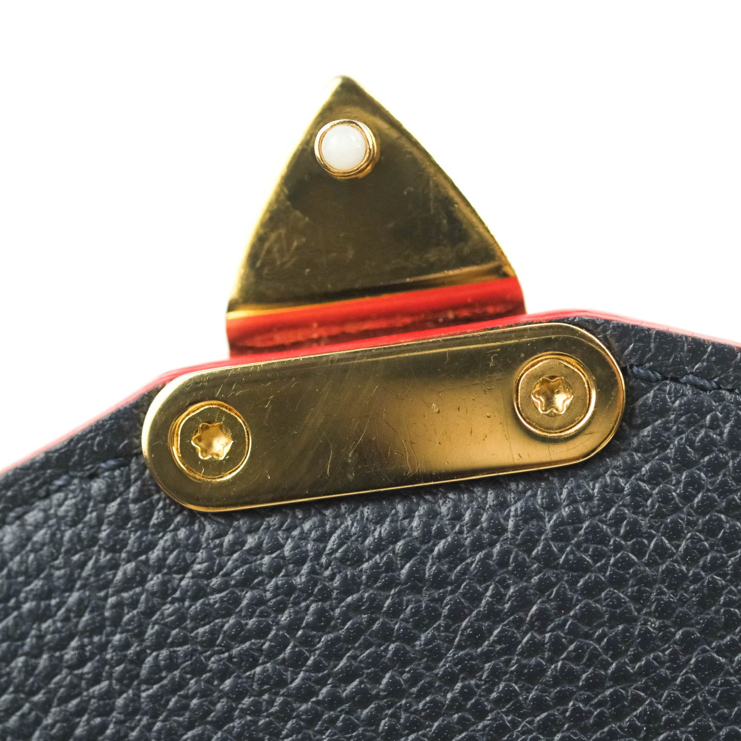 Louis Vuitton Empreinte Pochette Metis Marine Rouge