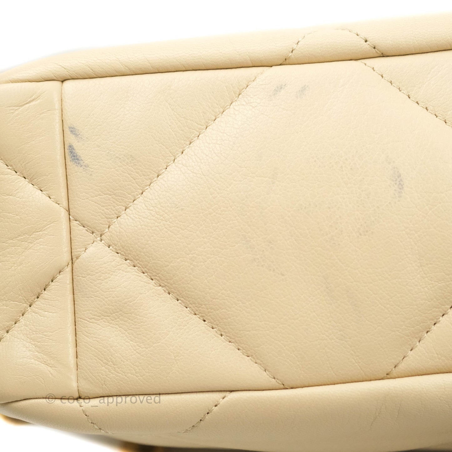 Chanel 19 Medium Beige Goatskin Mixed Hardware 20A