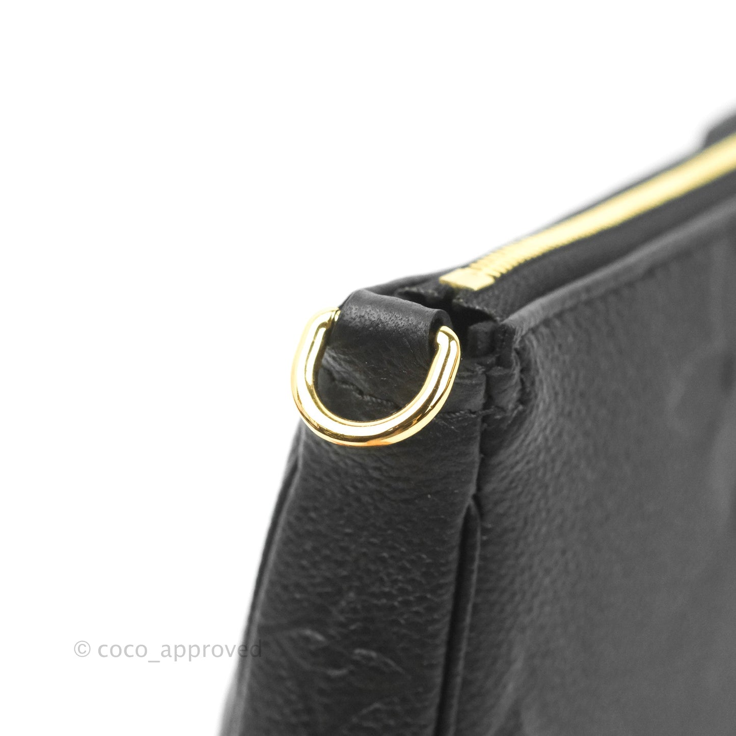 Louis Vuitton Multi Pochette Accessories Monogram Empreinte Black