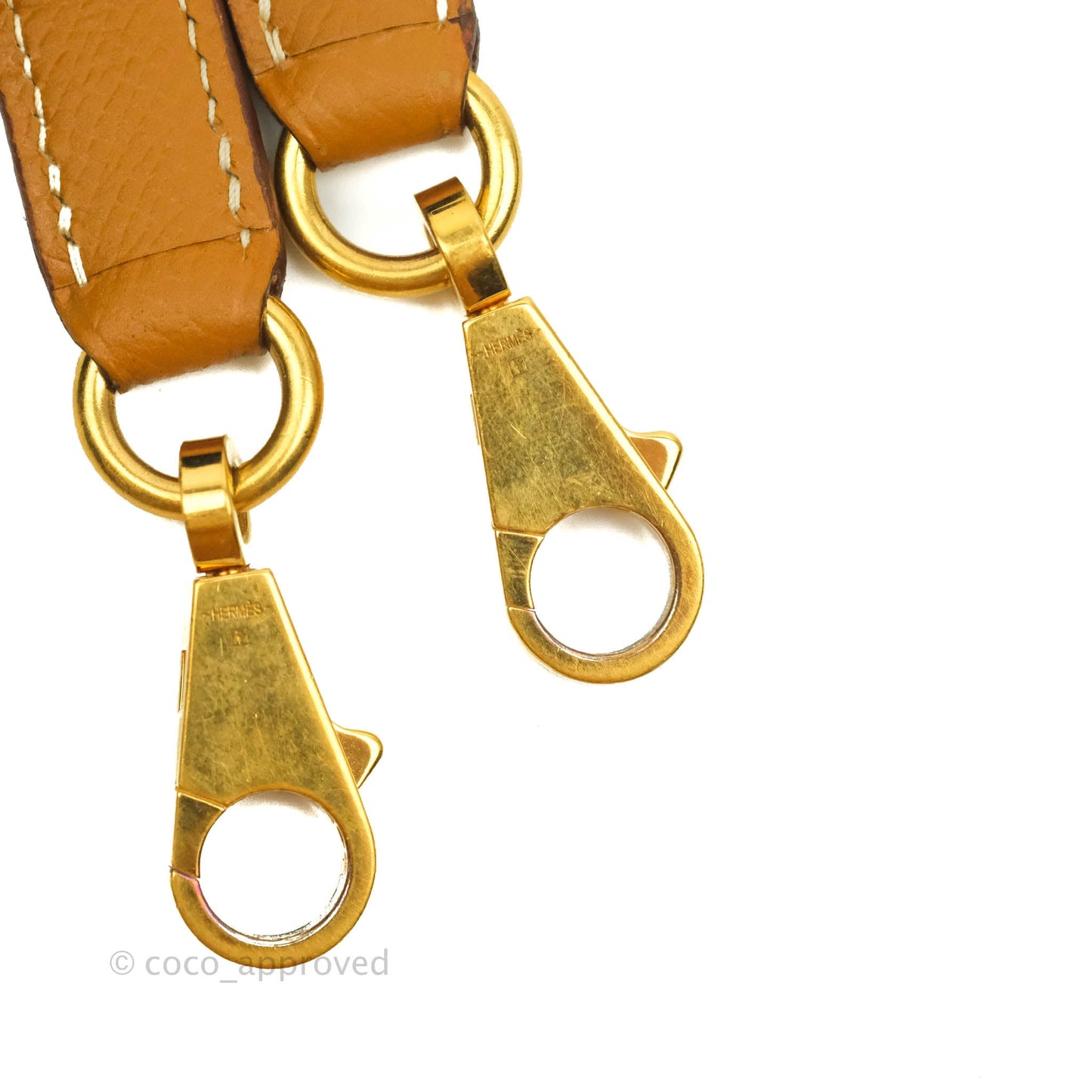 Hermès Vintage Kelly 28 Gold Epsom Gold Hardware