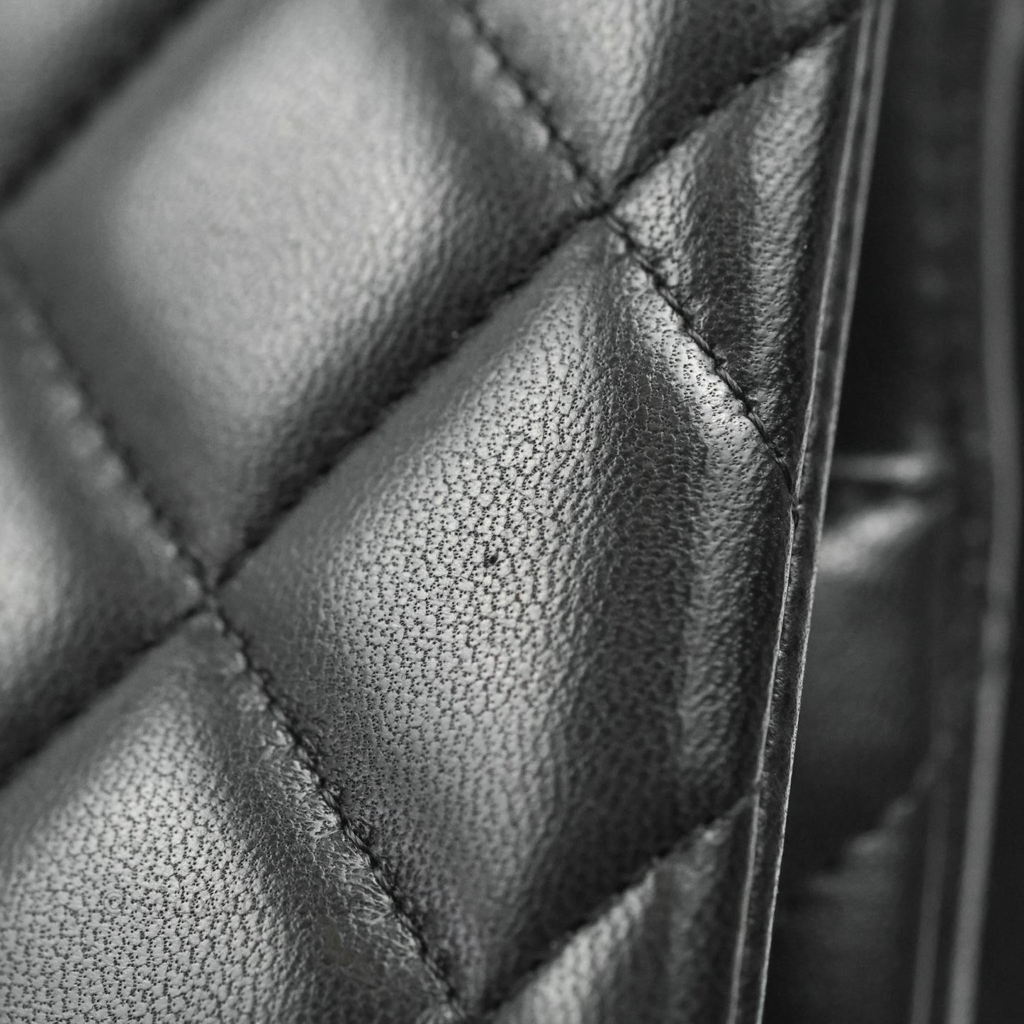 Chanel Jumbo Double Flap Black Lambskin Silver Hardware⁣⁣