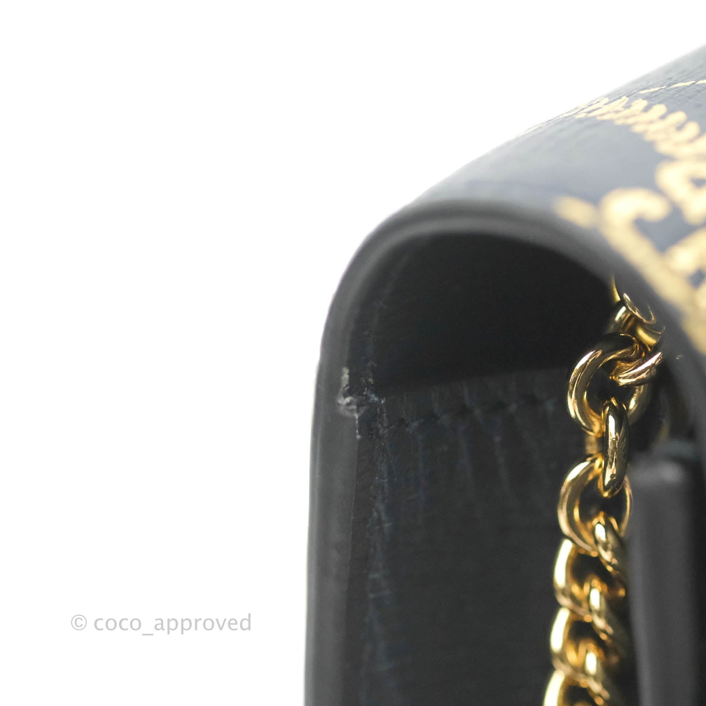 Gucci Super Mini GG Sylvie Bag Black Calfskin Gold Hardware