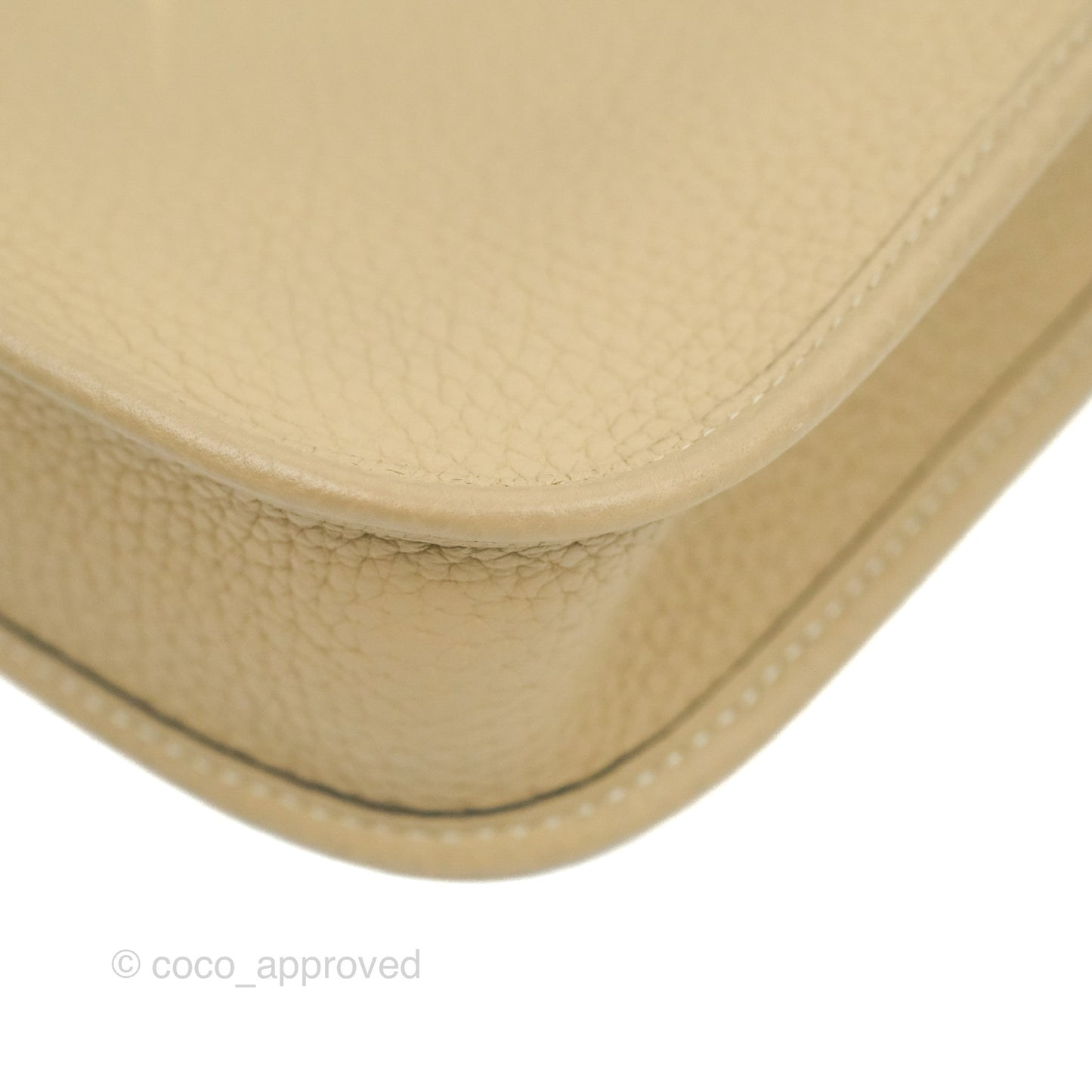 Hermès Mini Evelyne 16 Trench Clemence Palladium Hardware
