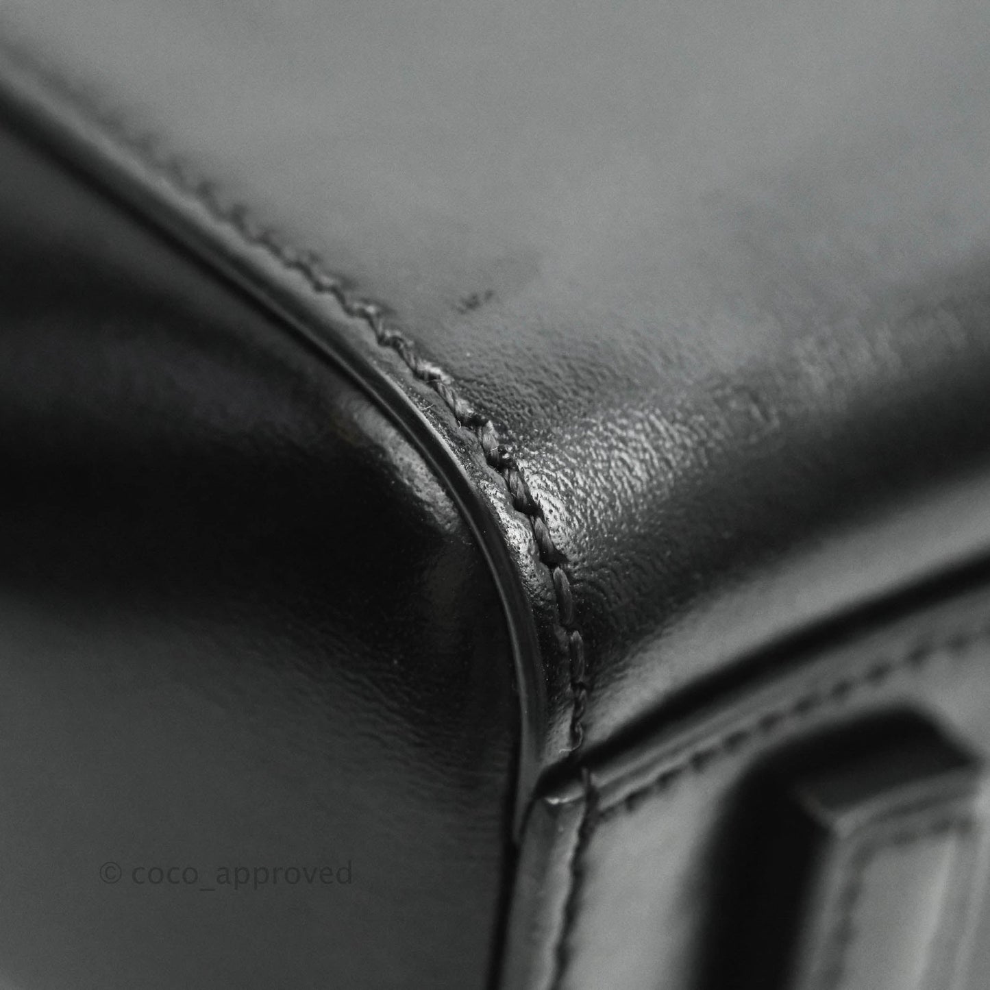 Givenchy Antigona Black Glazed Calfskin Silver Hardware