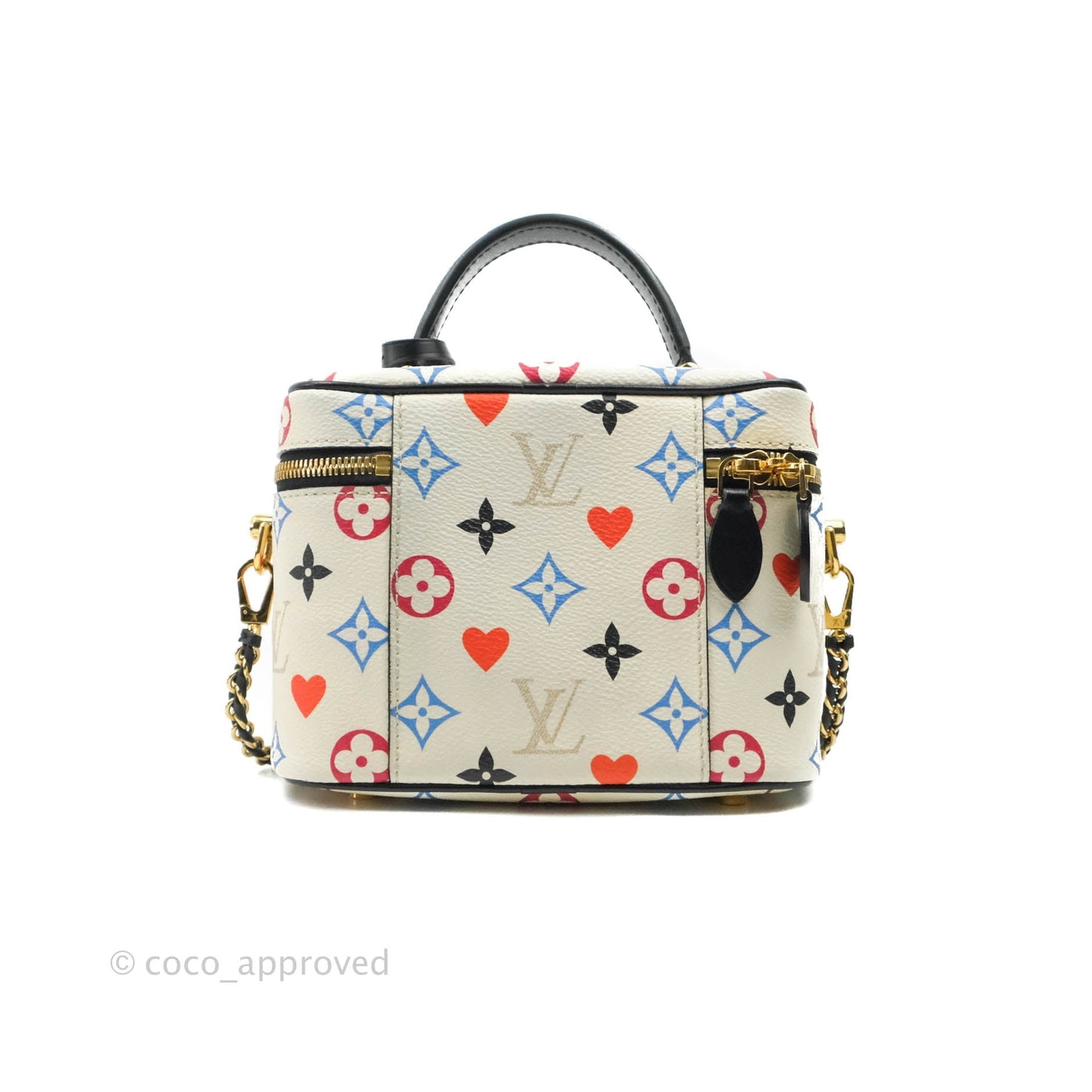 Louis Vuitton Game On Vanity PM White Heart Monogram