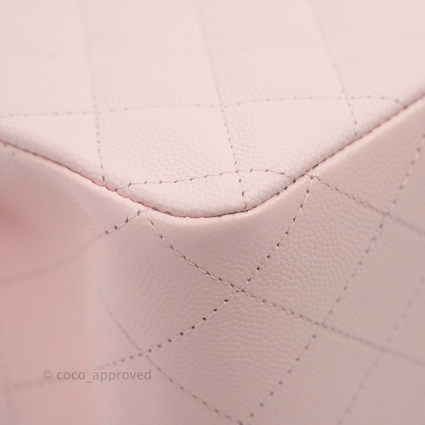 Chanel Quilted Mini Bucket Bag Light Pink Caviar Gold Hardware