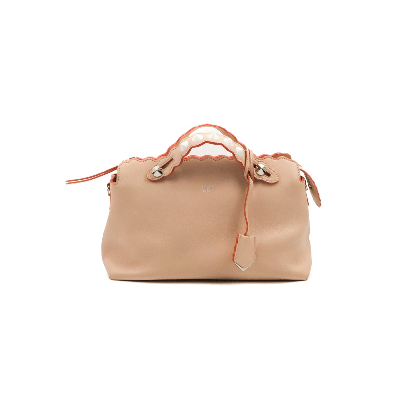 Fendi By The Way Satchel Scalloped Calfskin