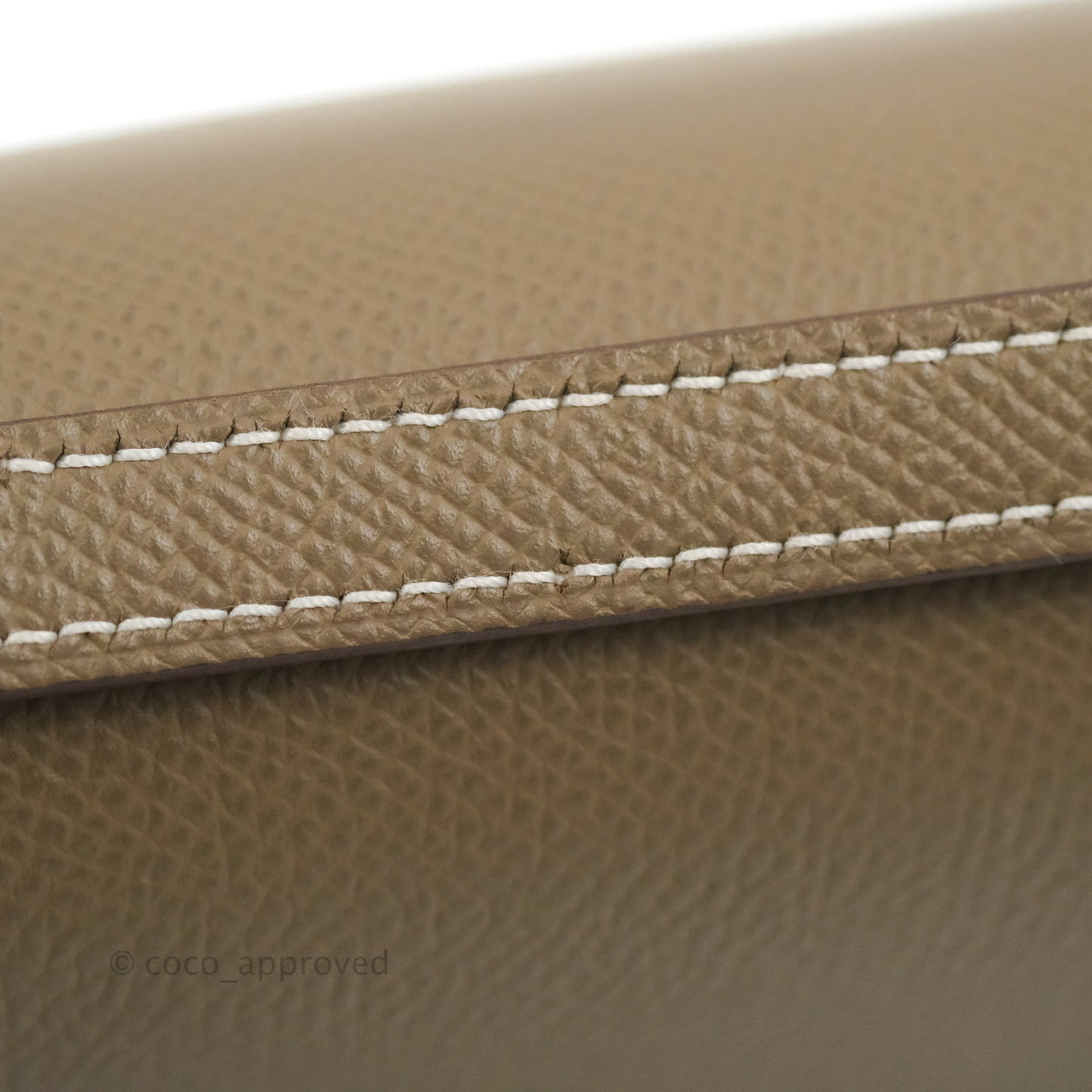 Hermès Constance Mini 18cm Etoupe Epsom Palladium Hardware