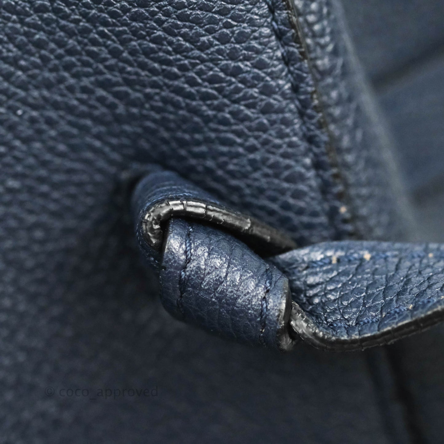 Celine Small Cabas Phantom Soft Grained Calfskin Dark Navy