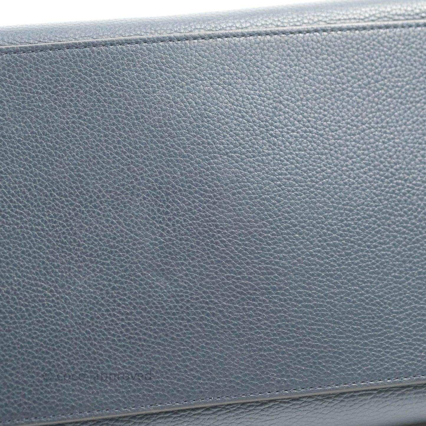 Celine Small Sleek Trapeze Navy Calfskin