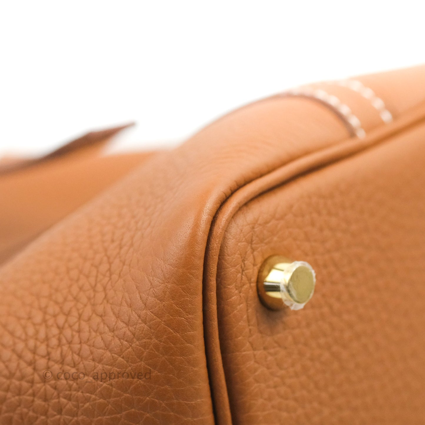 Hermès Picotin Lock 18 PM Gold Clemence Gold Hardware