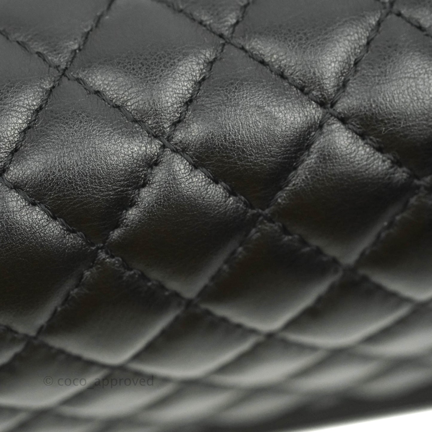 Chanel Small Boy Black Calfskin Aged Gold Hardware