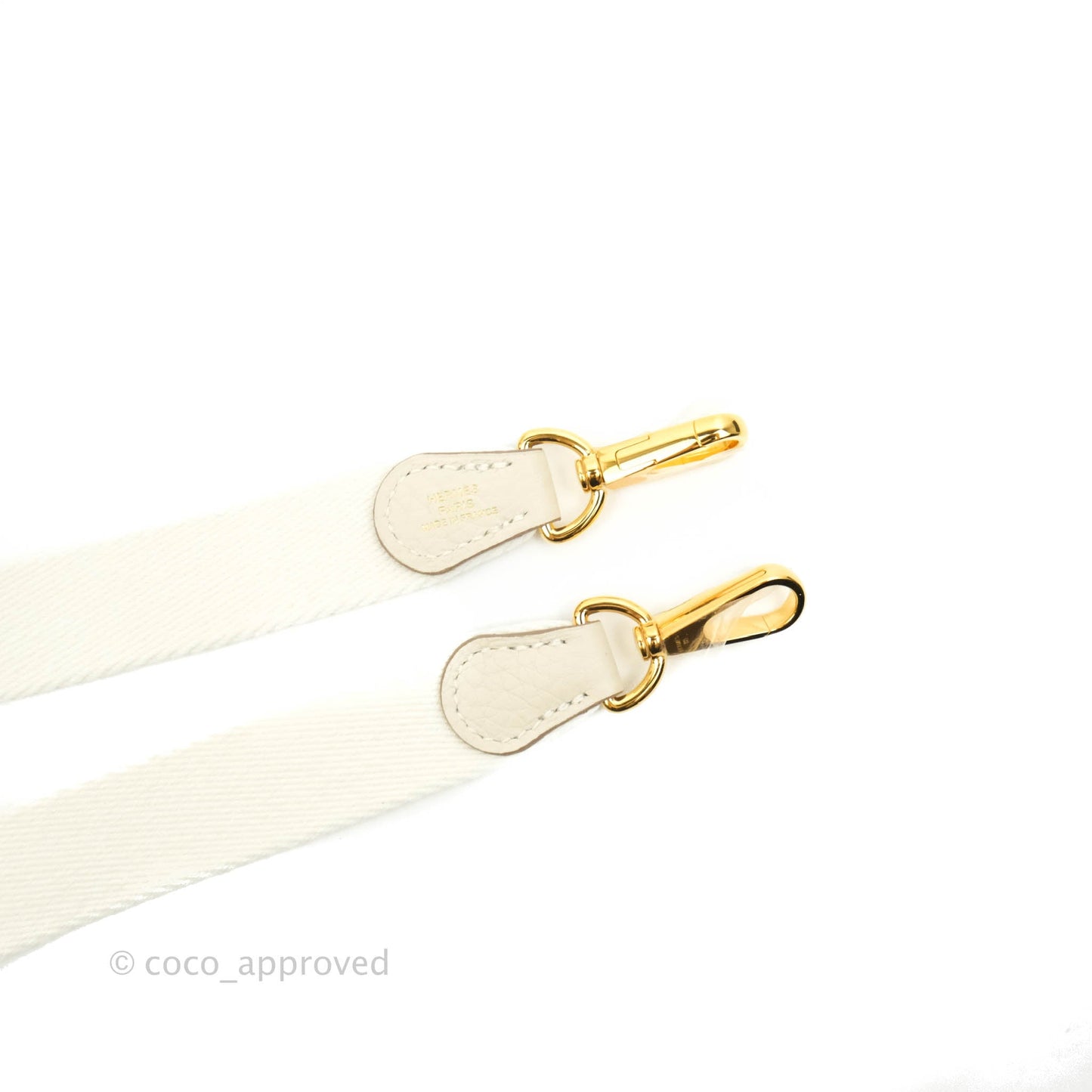 Hermès Mini Evelyne Craie Clemence Gold Hardware