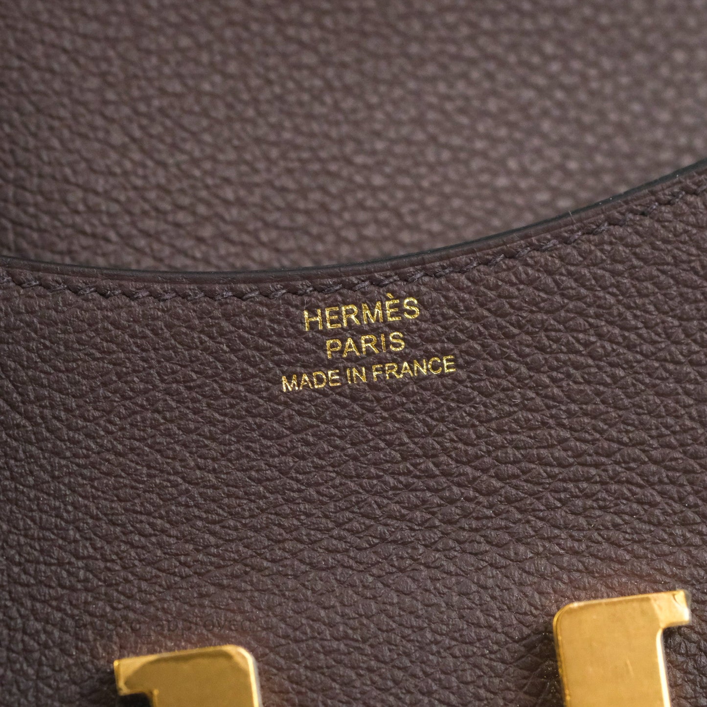 Hermès Constance Slim Wallet Rouge Sellier Evercolor Gold Hardware