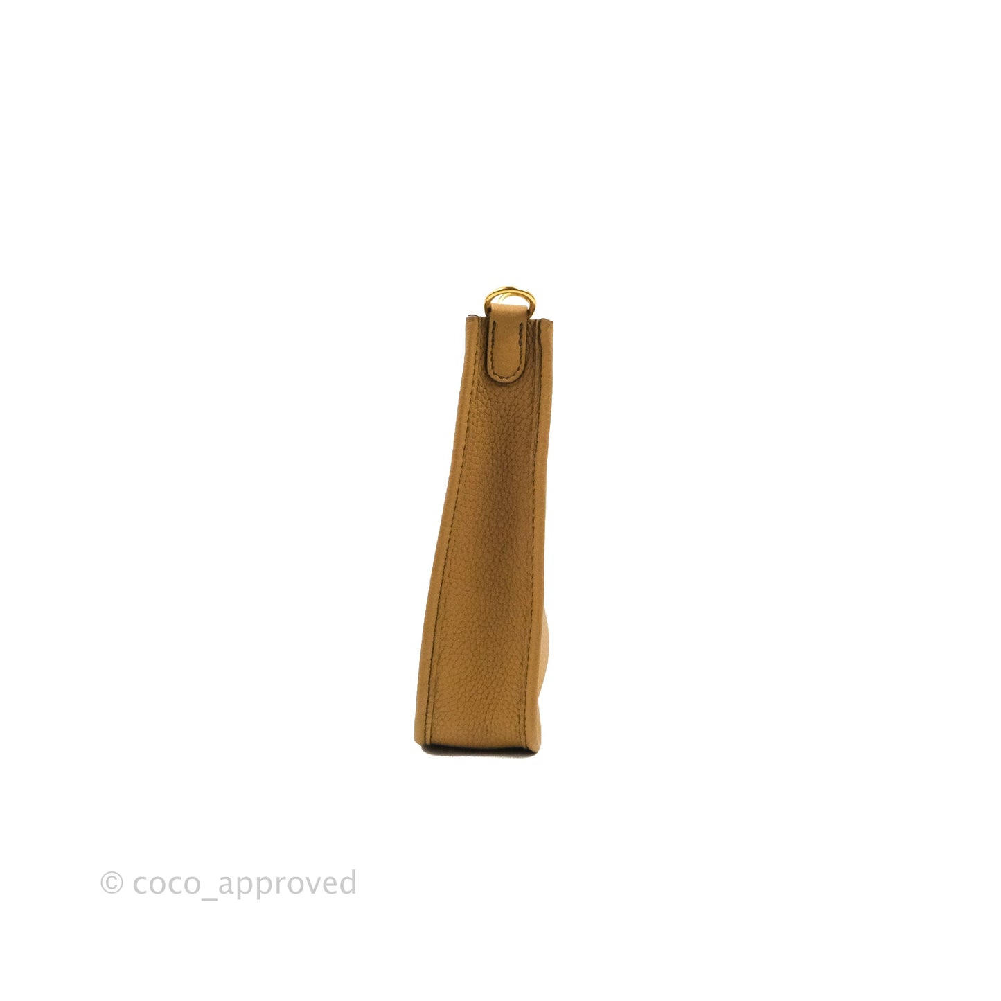 Hermès Mini Evelyne 16 Biscuit 48 Clemence Gold Hardware