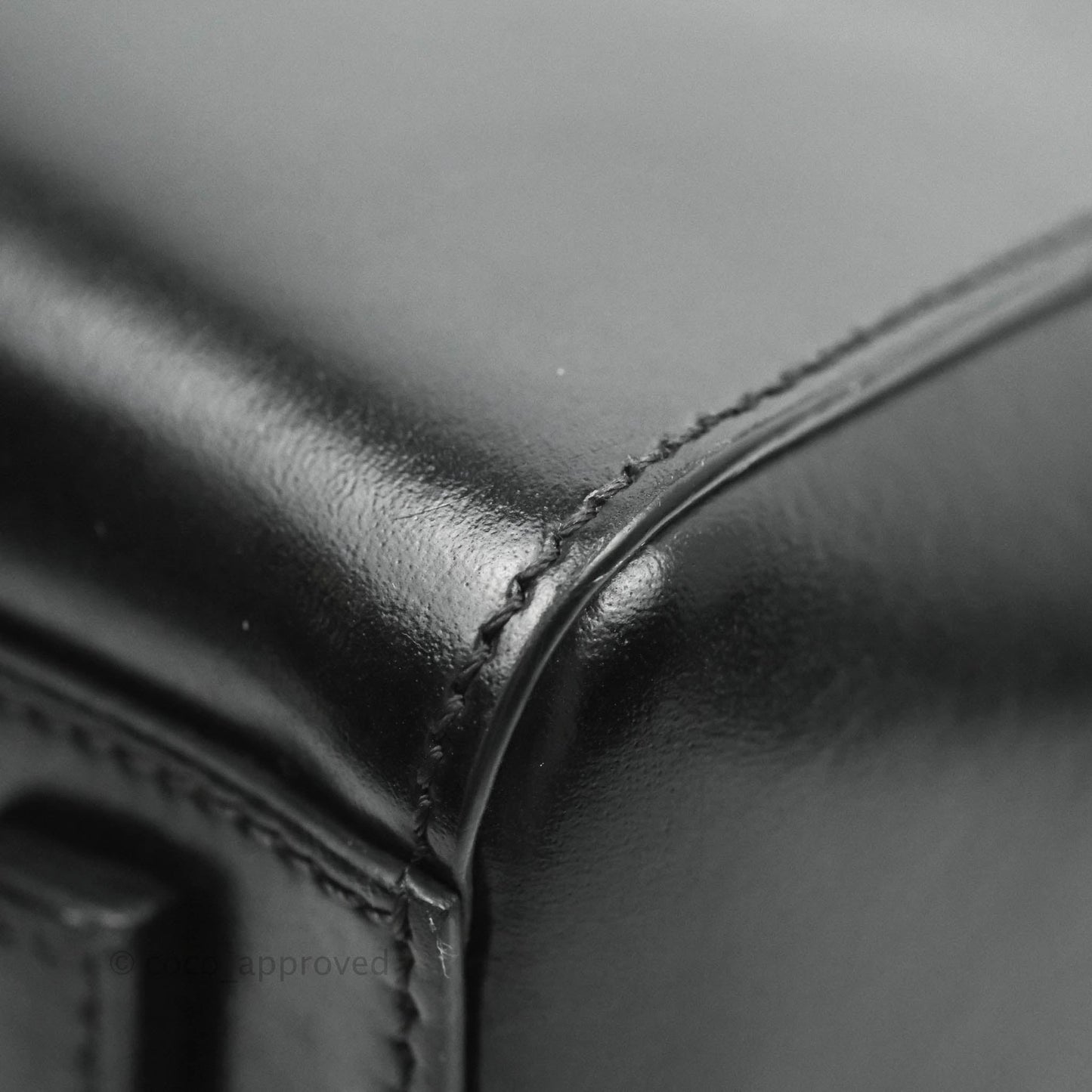 Givenchy Antigona Black Glazed Calfskin Silver Hardware