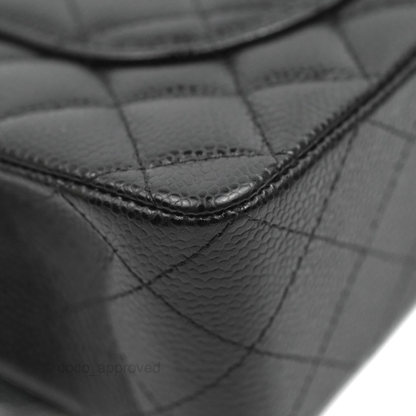 Chanel Small Classic Quilted Flap Black Caviar Gold Hardware