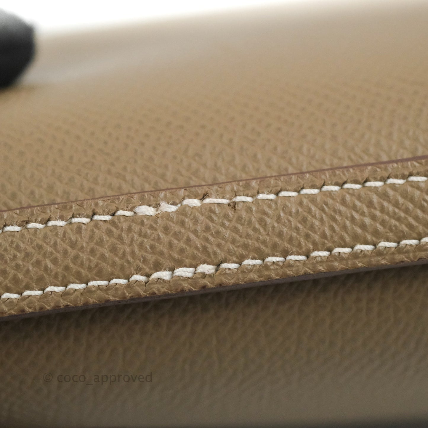 Hermès Constance Mini 18cm Etoupe Epsom Palladium Hardware