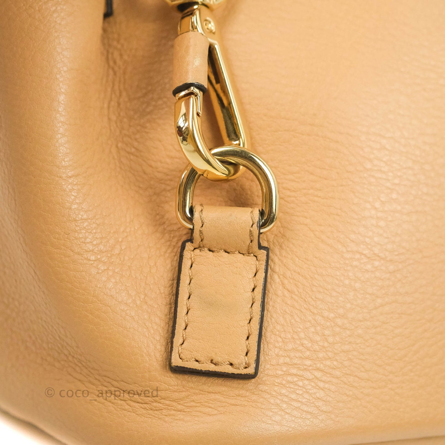 Chloe Small Faye Backpack Suede Calfskin Gold Hardware Blush Nude