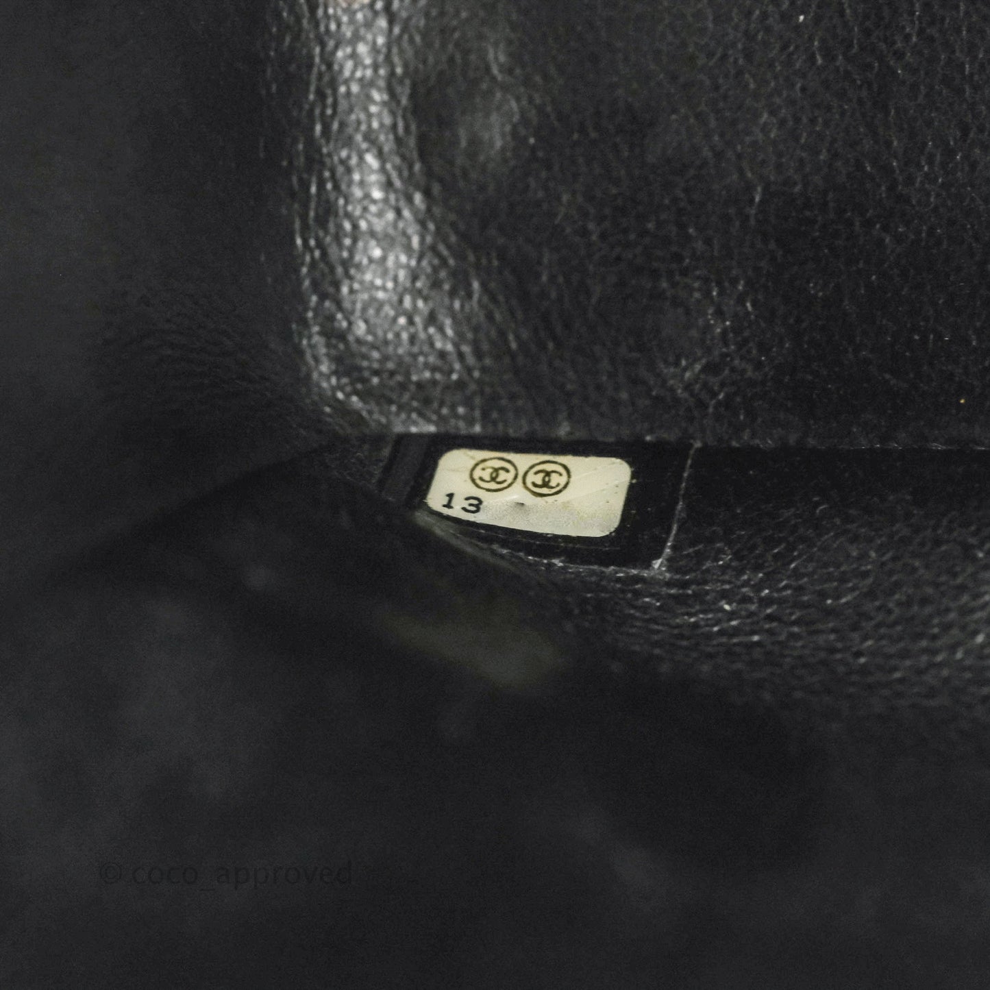 Chanel Single Flap Maxi Chevron Black Patent Silver Hardware